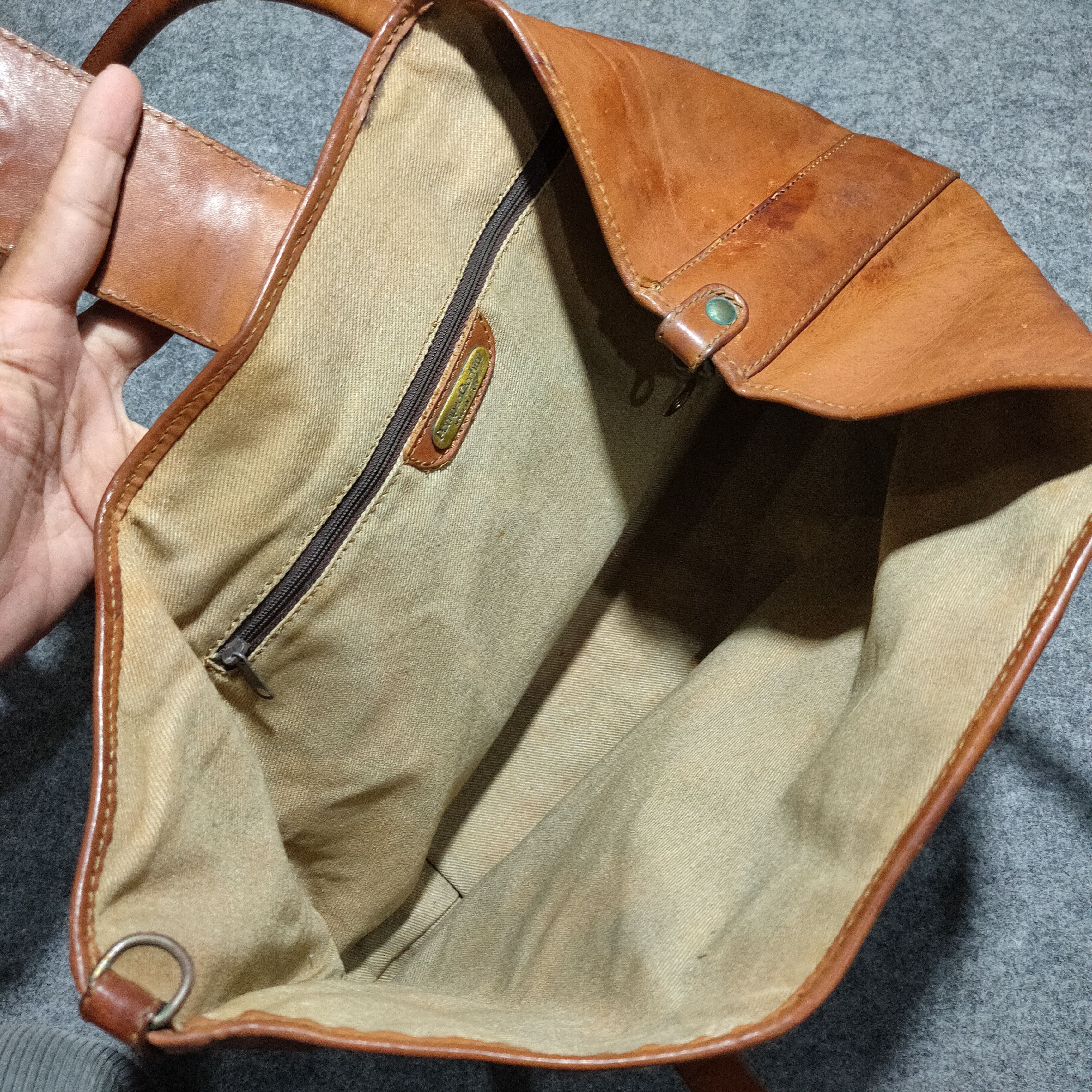 Other 🔥Vintage Pompeo Cecchini leather shoulder bag Size ONE SIZE - 6 Thumbnail