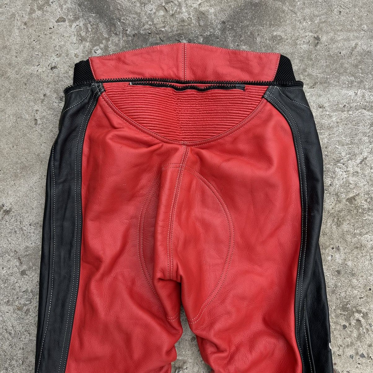 Leather × Vintage Vintage Moto Leather Pants Size 50 Y2K Pro Sports USA Size US 34 / EU 50 - 8 Thumbnail