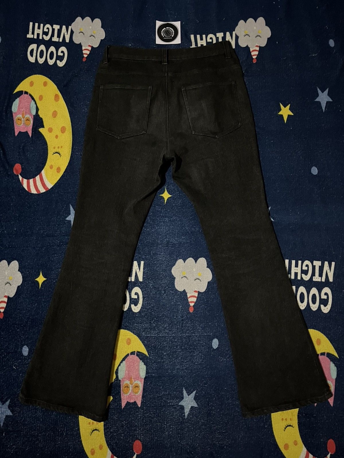 Japanese Brand LILL Skinny Flare Denim Jeans Size US 30 / EU 46 - 8 Thumbnail
