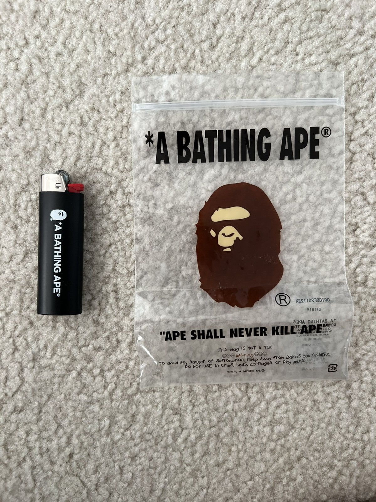 Bape Bape ABC Bic Lighter | Grailed