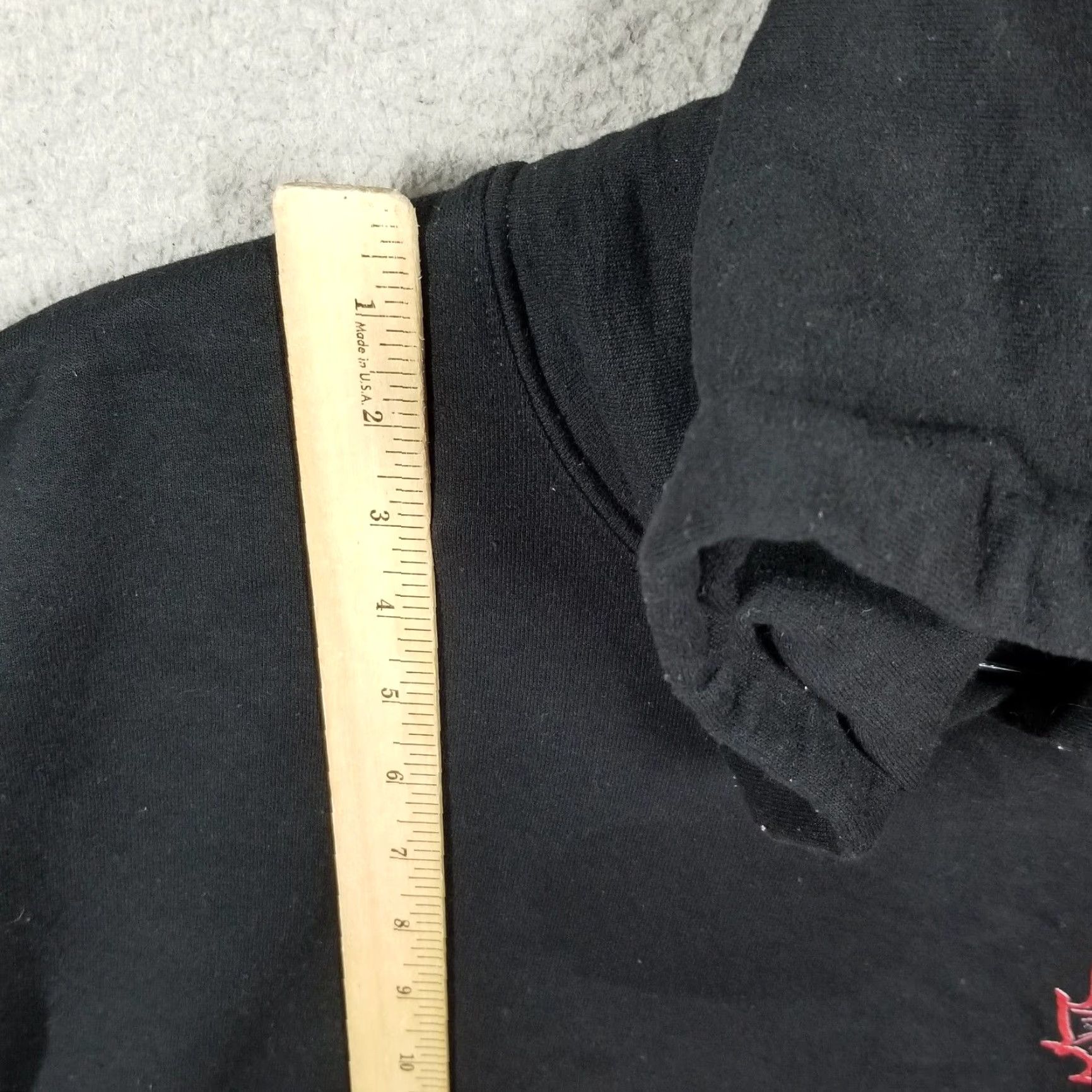 Vintage VINTAGE USMC X JGSDF Dragon Hoodie Men Large Black Pullover, Anime Marine Gear, 90s-2000s Style Mens Size US L / EU 52-54 / 3 - 7 Thumbnail