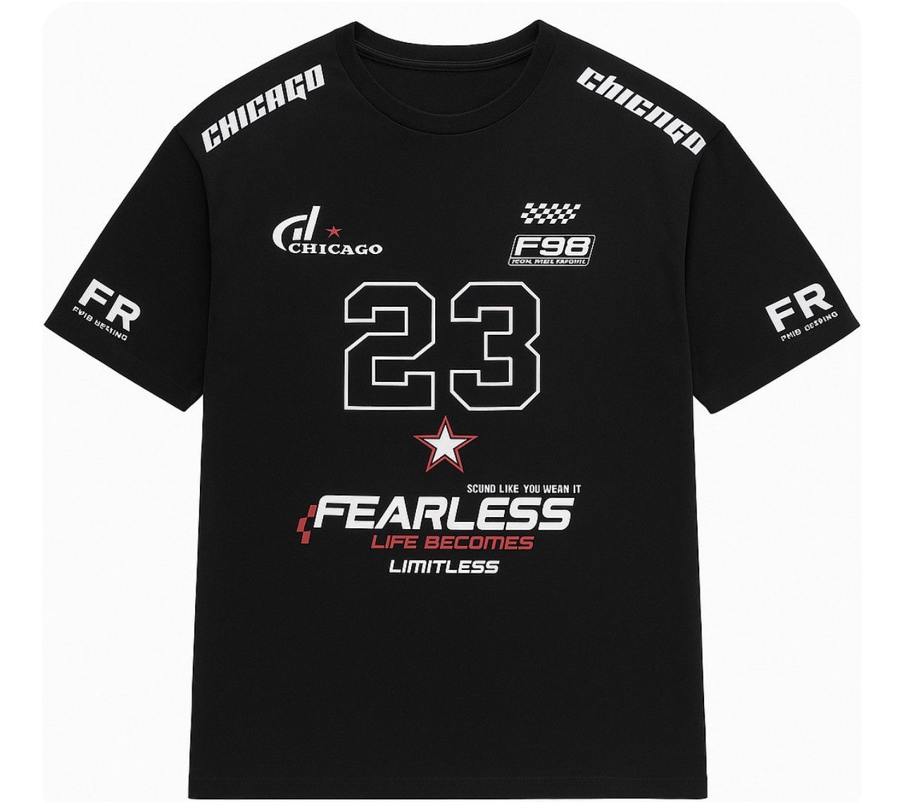 Other Black Racing Graphic T-Shirt – Size S Size US S / EU 44-46 / 1 - 1 Thumbnail