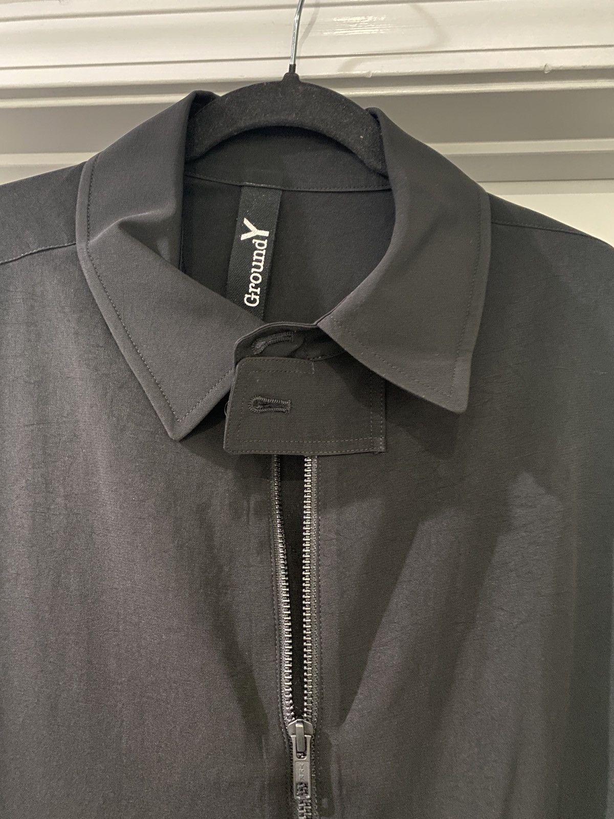 Yohji Yamamoto Ground Y Long Collared Jacket Size US L / EU 52-54 / 3 - 8 Thumbnail