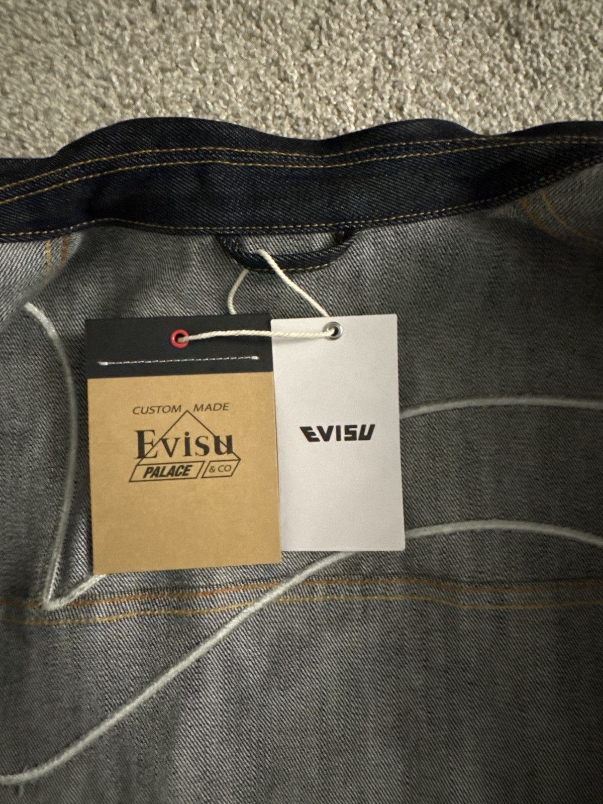 Evisu × Palace Palace X Evisu Denim Jacket Size US S / EU 44-46 / 1 - 7 Thumbnail