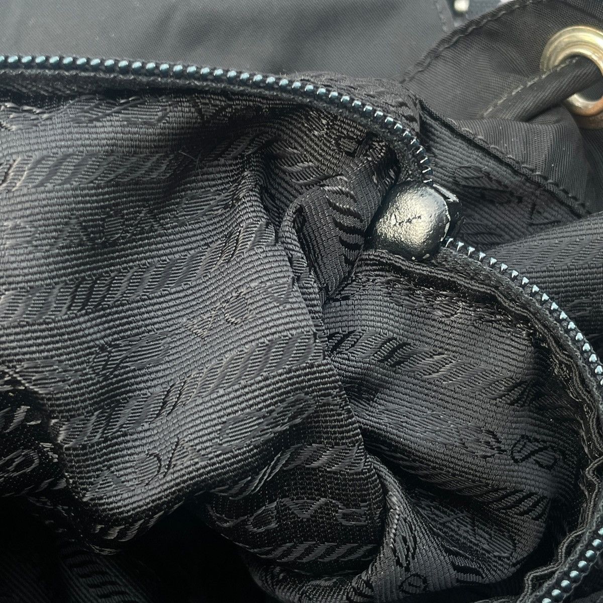 Prada Prada Re-Nylon Vintage 1978 Triangle Logo Rucksack Backpack Size ONE SIZE - 19 Thumbnail