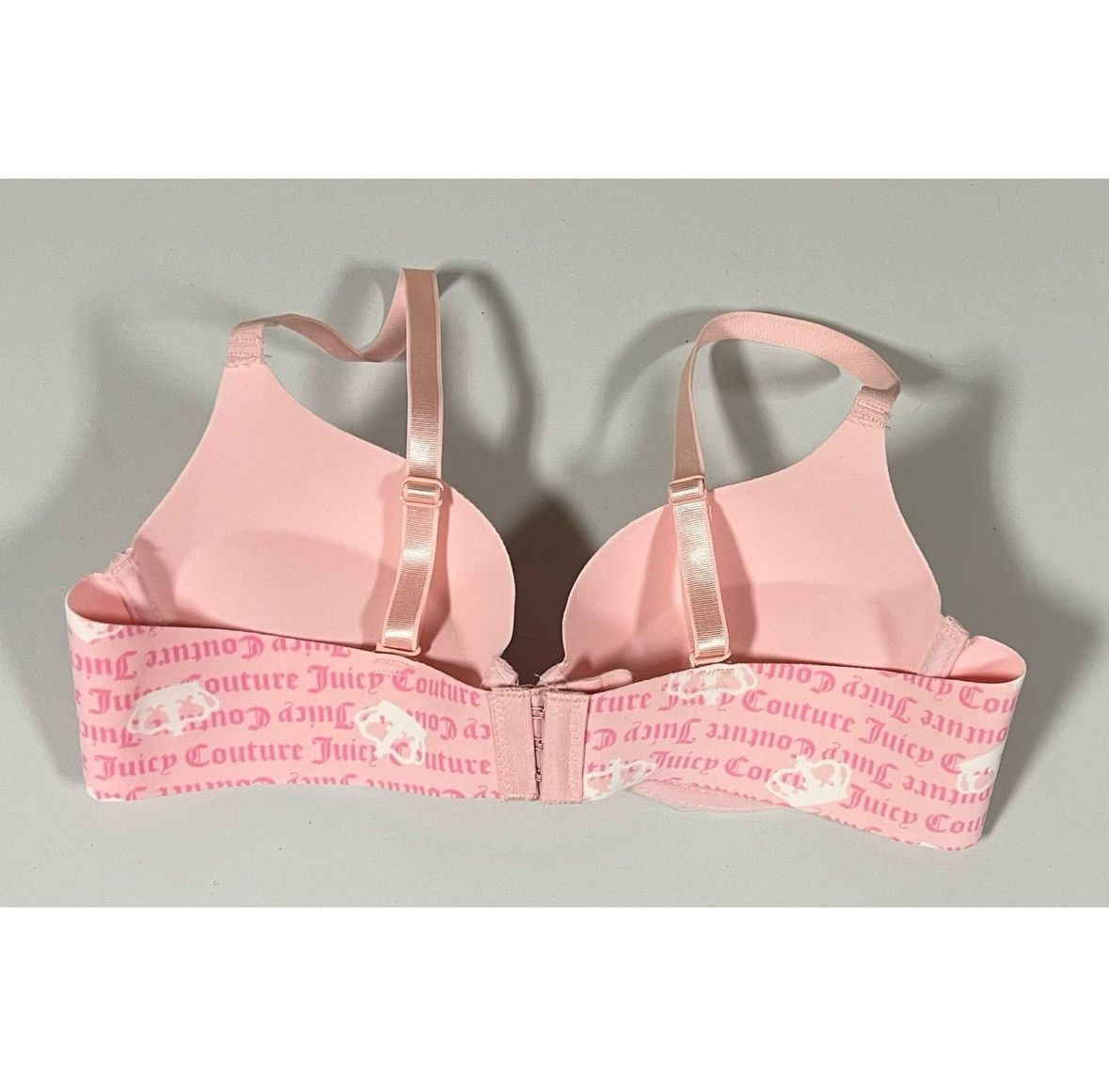 Juicy Couture Juicy Couture Pink Crown Bra Bralette Lingerie Size 34B 🎀✨ Size ONE SIZE - 4 Thumbnail