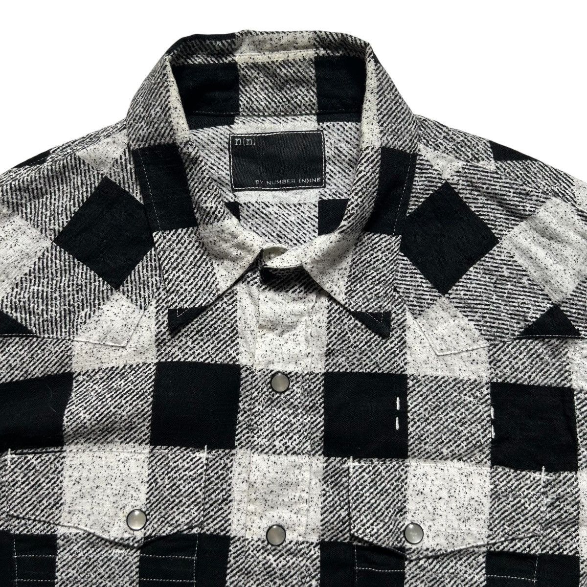 Number (N)ine Vintage Number Nine Button Up Shirt Size US M / EU 48-50 / 2 - 2 Thumbnail