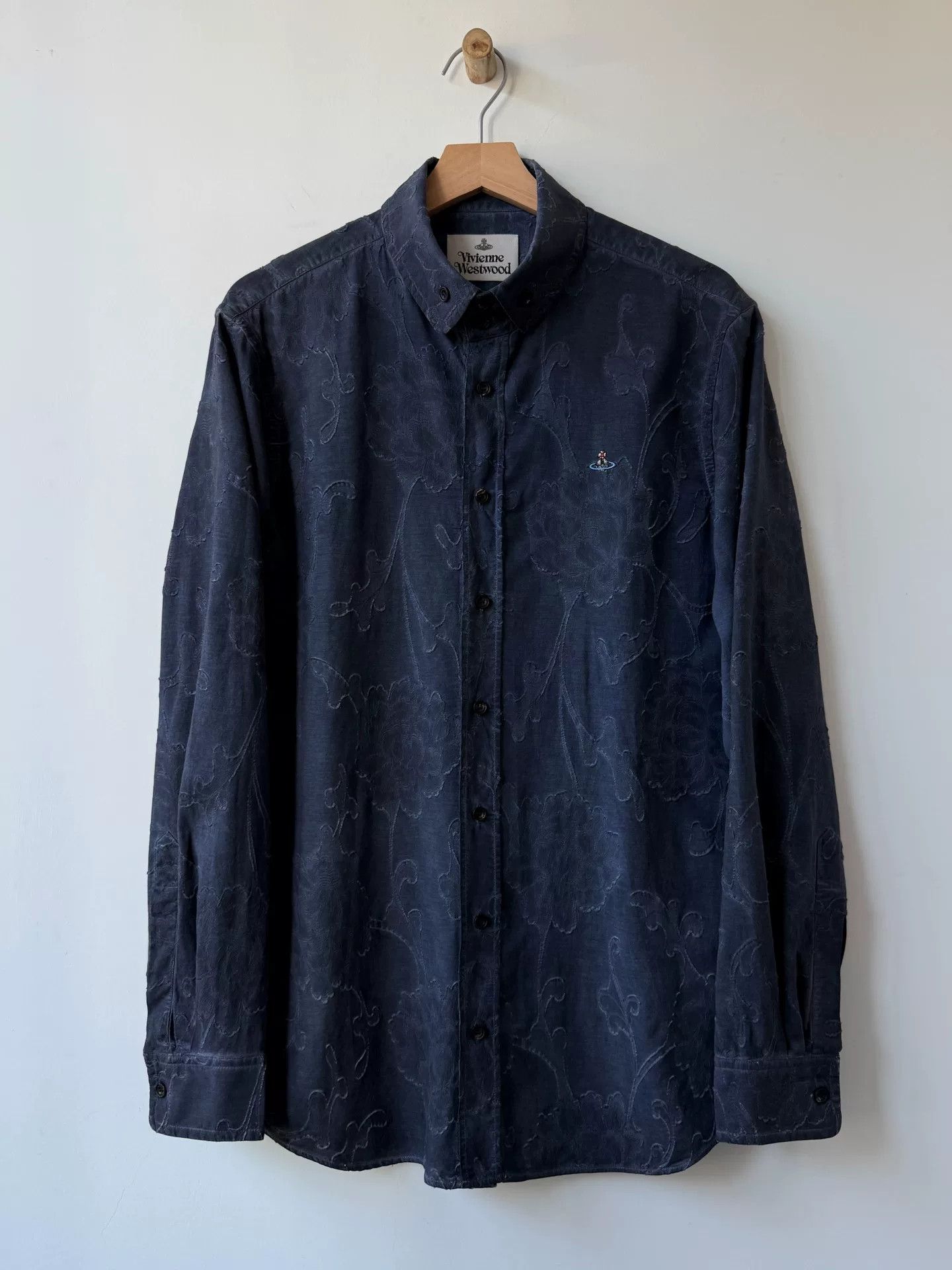 Vivienne Westwood vintage embroidered shirt by vivienne westwood Size L / US 10 / IT 46 - 1 Thumbnail