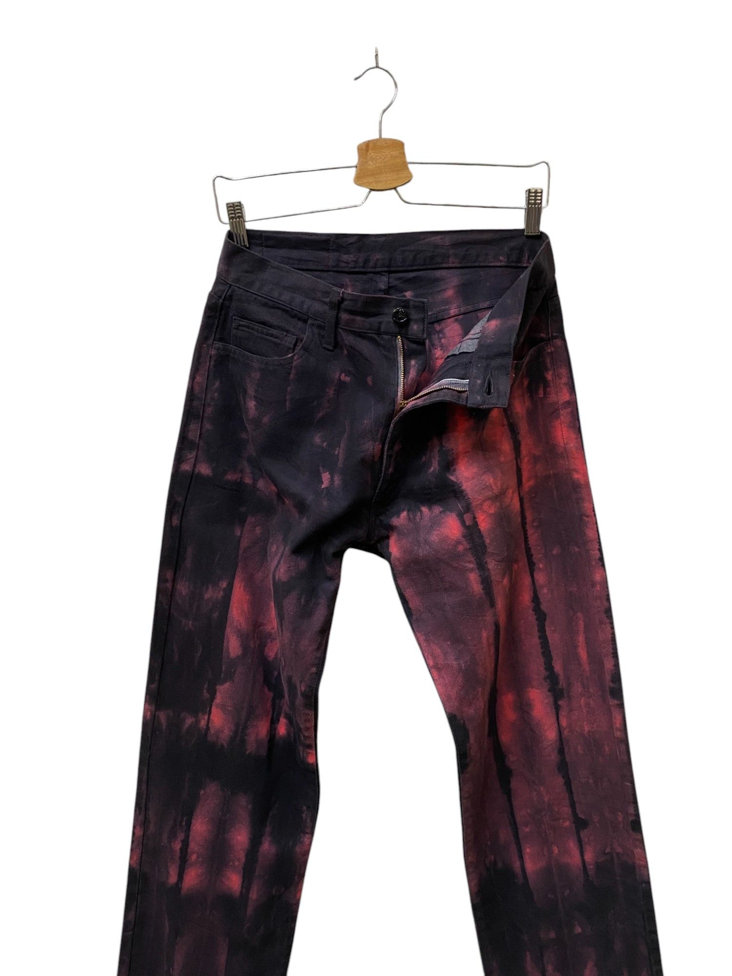 20471120 × If Six Was Nine × Seditionaries (30x29.5)INSANE JAPAN Flame Bleached grunge jean by acoustic Size US 30 / EU 46 - 5 Thumbnail