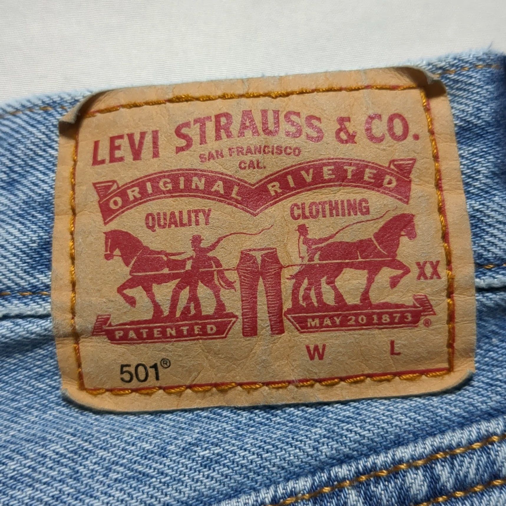 Levi's VINTAGE Not applicable Size 42" / US 20 - 6 Thumbnail