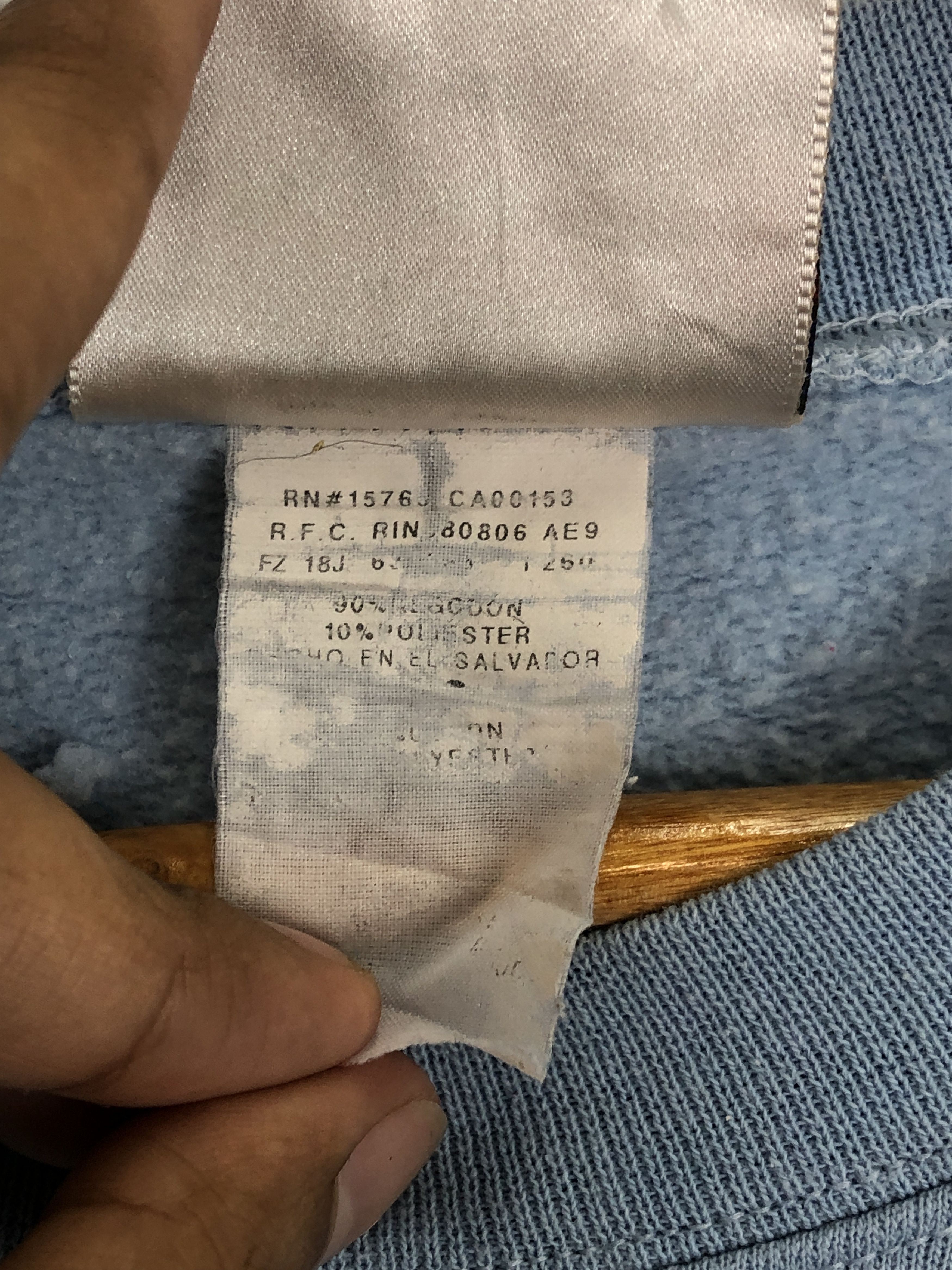 Hanes × Vintage Vintage 90s Hanes Pullover Crewneck Blank Sweatshirt Size US XXL / EU 58 / 5 - 6 Thumbnail