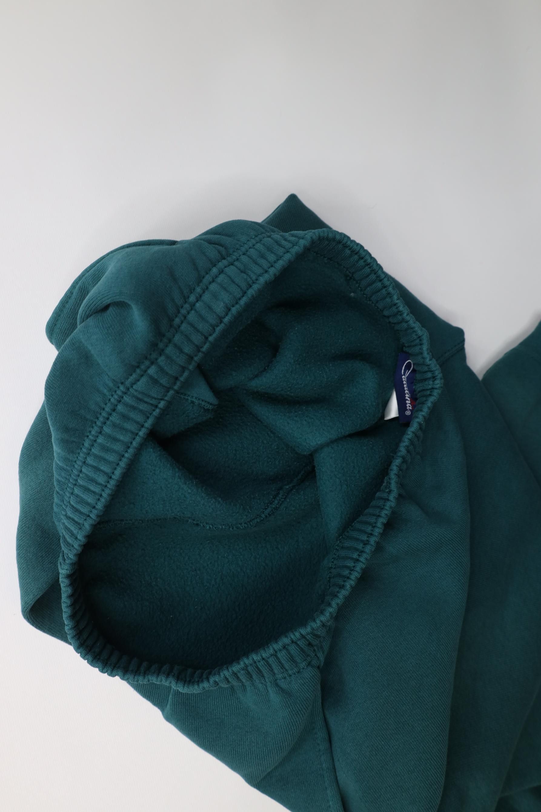 Vintage Vintage 90s Streetwear Blank Sweatpants Joggers Pants Green Size 28" / US 6 / IT 42 - 15 Thumbnail