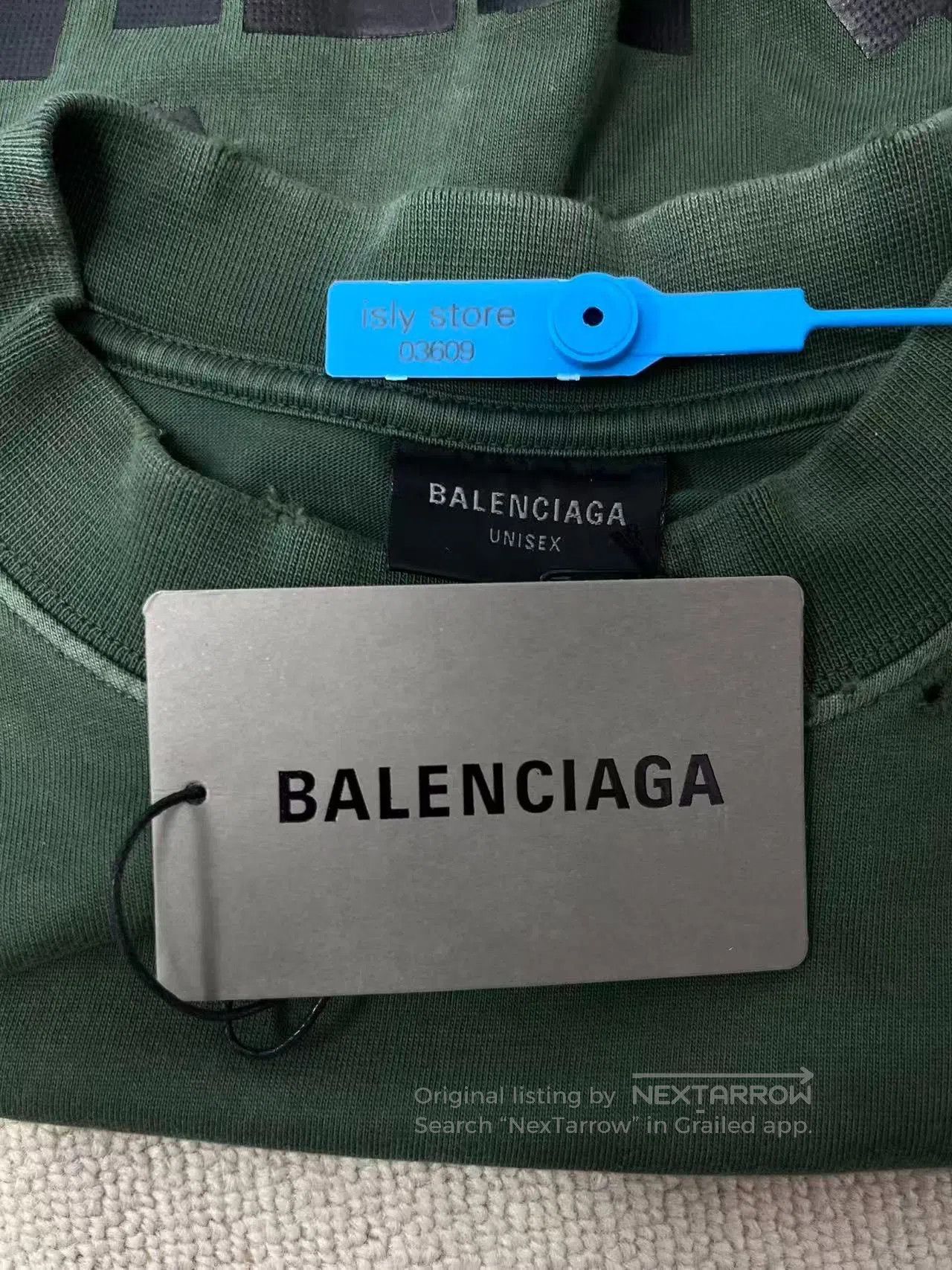 Balenciaga Balenciaga Logo Print Crewneck T-Shirt. Size US S / EU 44-46 / 1 - 5 Thumbnail