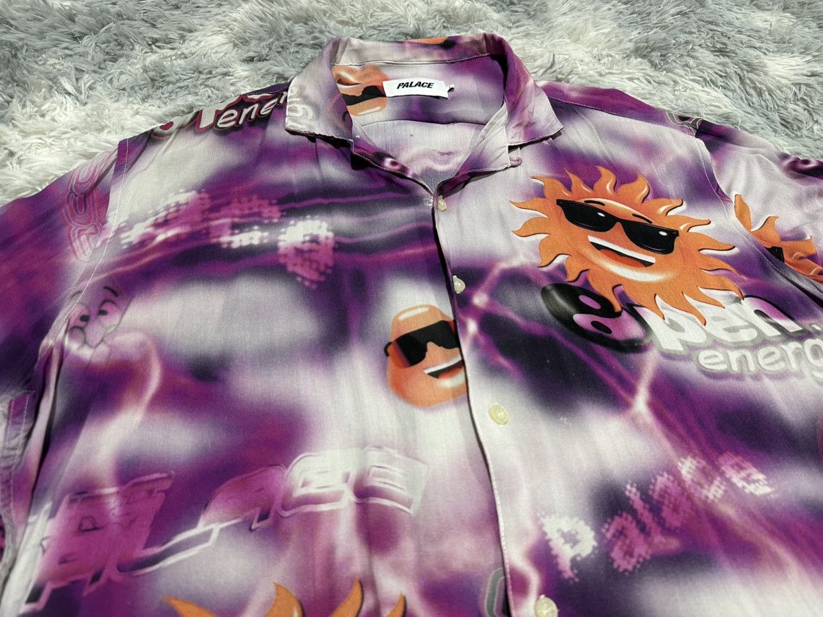 Palace 🔥Rare Palace Rayon Shirt Open Energy Size US L / EU 52-54 / 3 - 3 Thumbnail