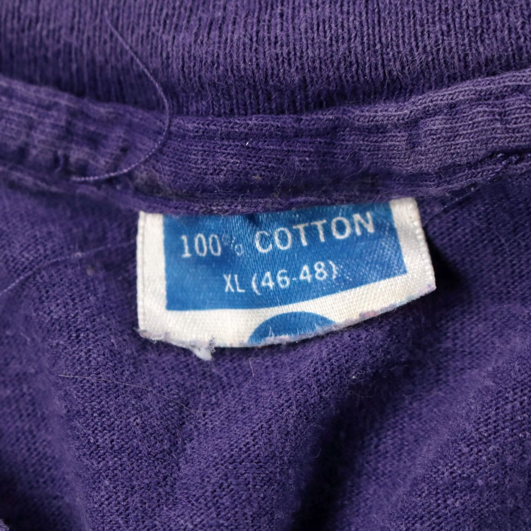 Champion VINTAGE Champion Chest logo spellout single stitch gym tee XL Purple Mens T-Shirt Short Sleeve Cotton Crew Neck 90s 00s Y2K Logo Print Size US XL / EU 56 / 4 - 5 Thumbnail