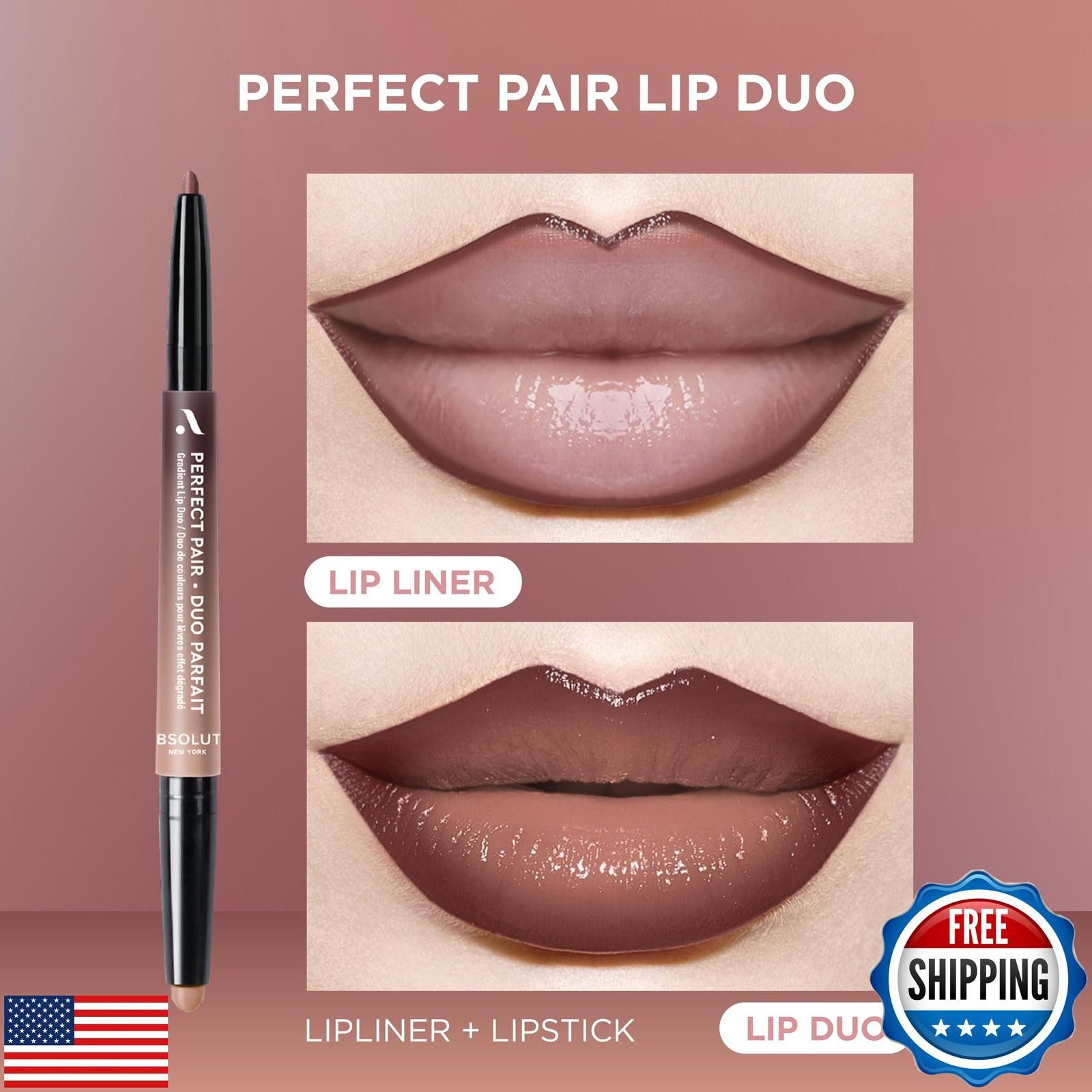 Designer Absolute New York Perfect Pair Lip Duo Fuller Poutier Lips Size ONE SIZE - 4 Thumbnail