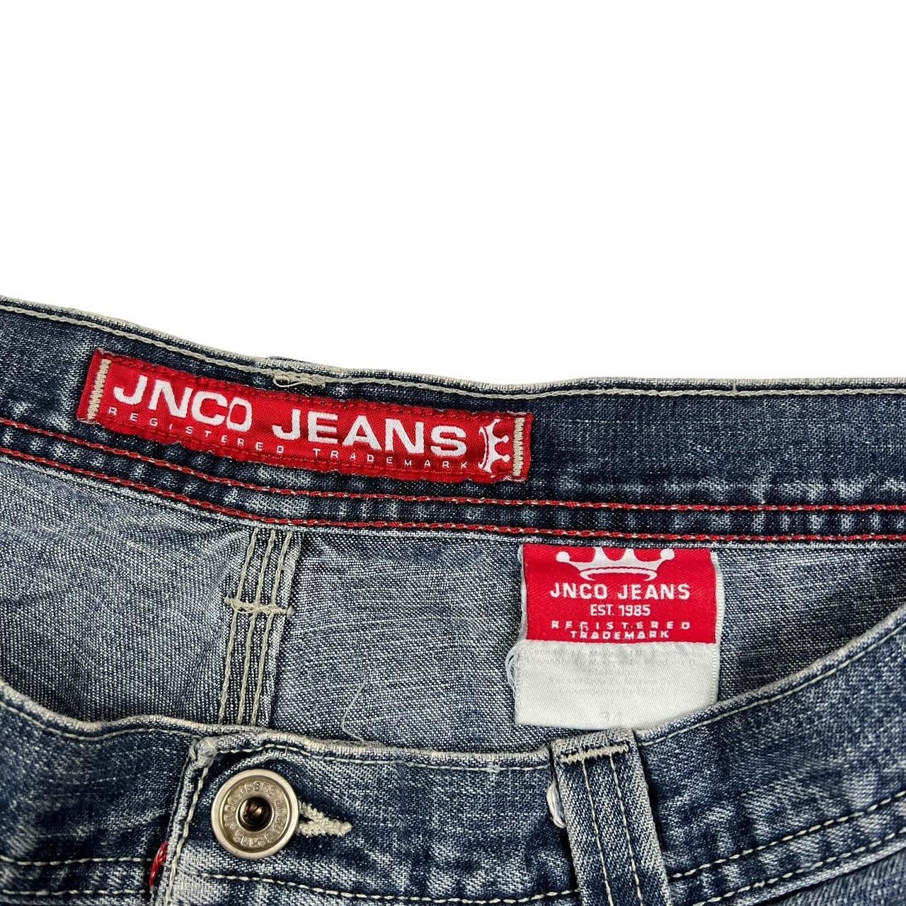 JNCO Vintage Jnco Red Crown Carpenter Denim Shorts Jorts Waist 34 Size US 34 / EU 50 - 7 Thumbnail