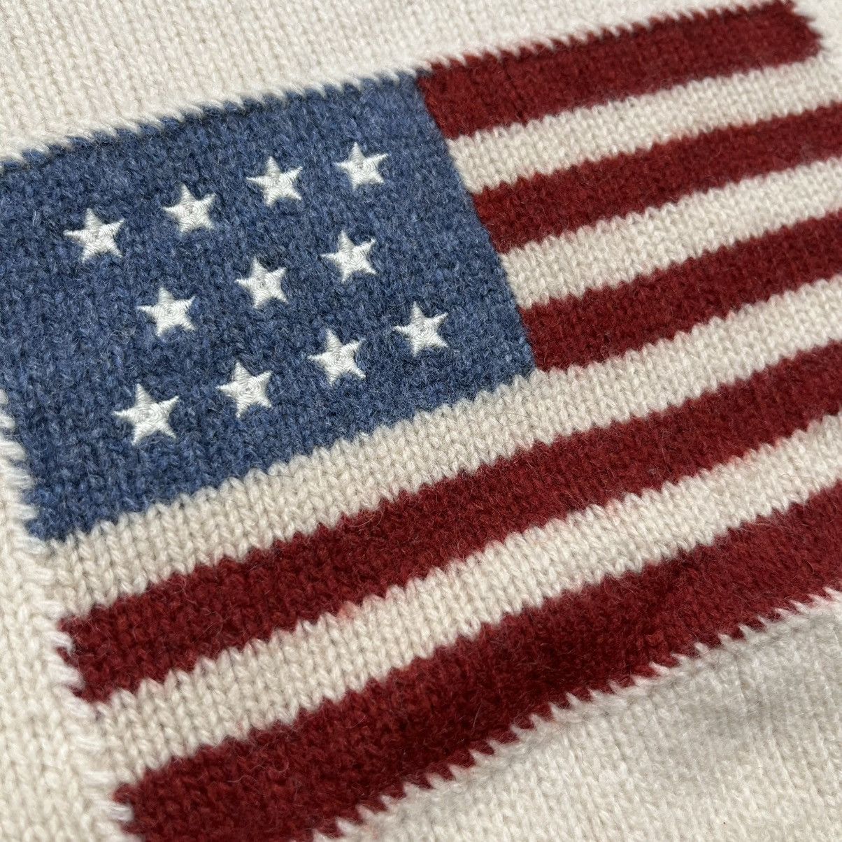Polo Ralph Lauren Rare Polo Ralph Lauren State flag USA knitwear Size US S / EU 44-46 / 1 - 4 Thumbnail