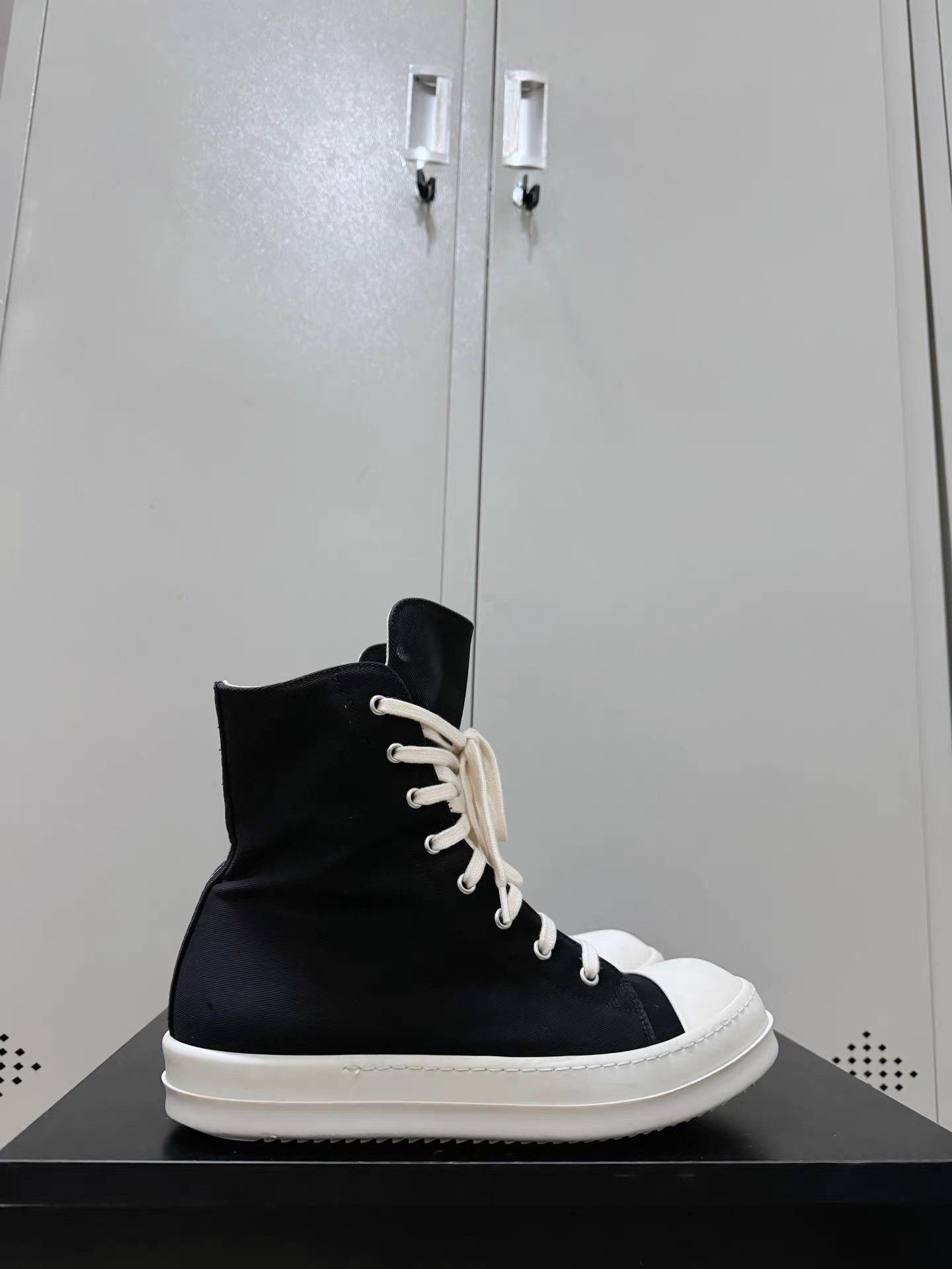 Rick Owens Drkshdw Rick Owens Drkshdw Converse high-top sneakers Size US 8.5 / EU 41-42 - 8 Thumbnail