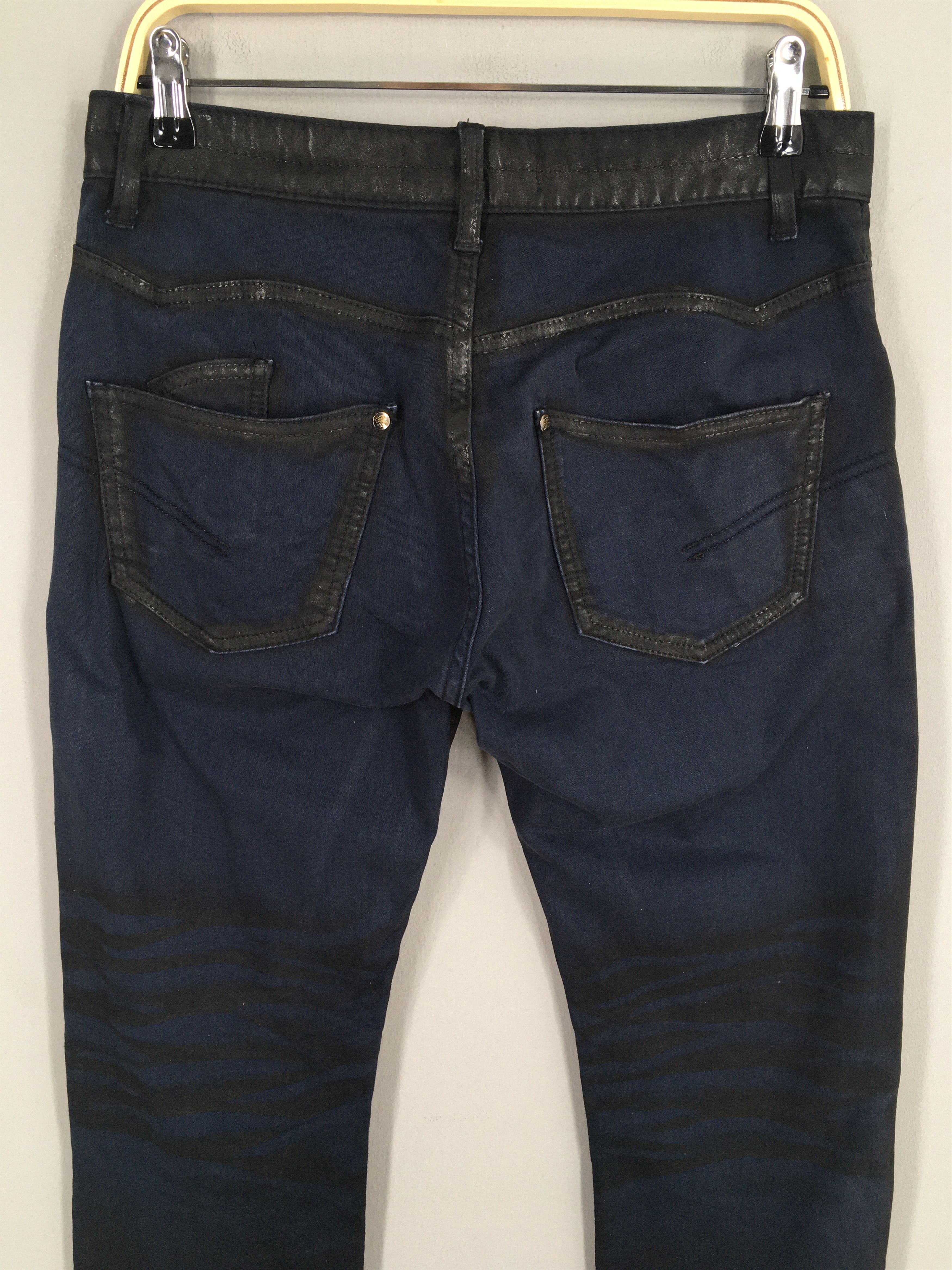 JACKROSE Size 27x30.5 Jackrose Japan Dirty Flared Bootcut Jeans S1075 Size 27" / US 4 / IT 40 - 9 Thumbnail