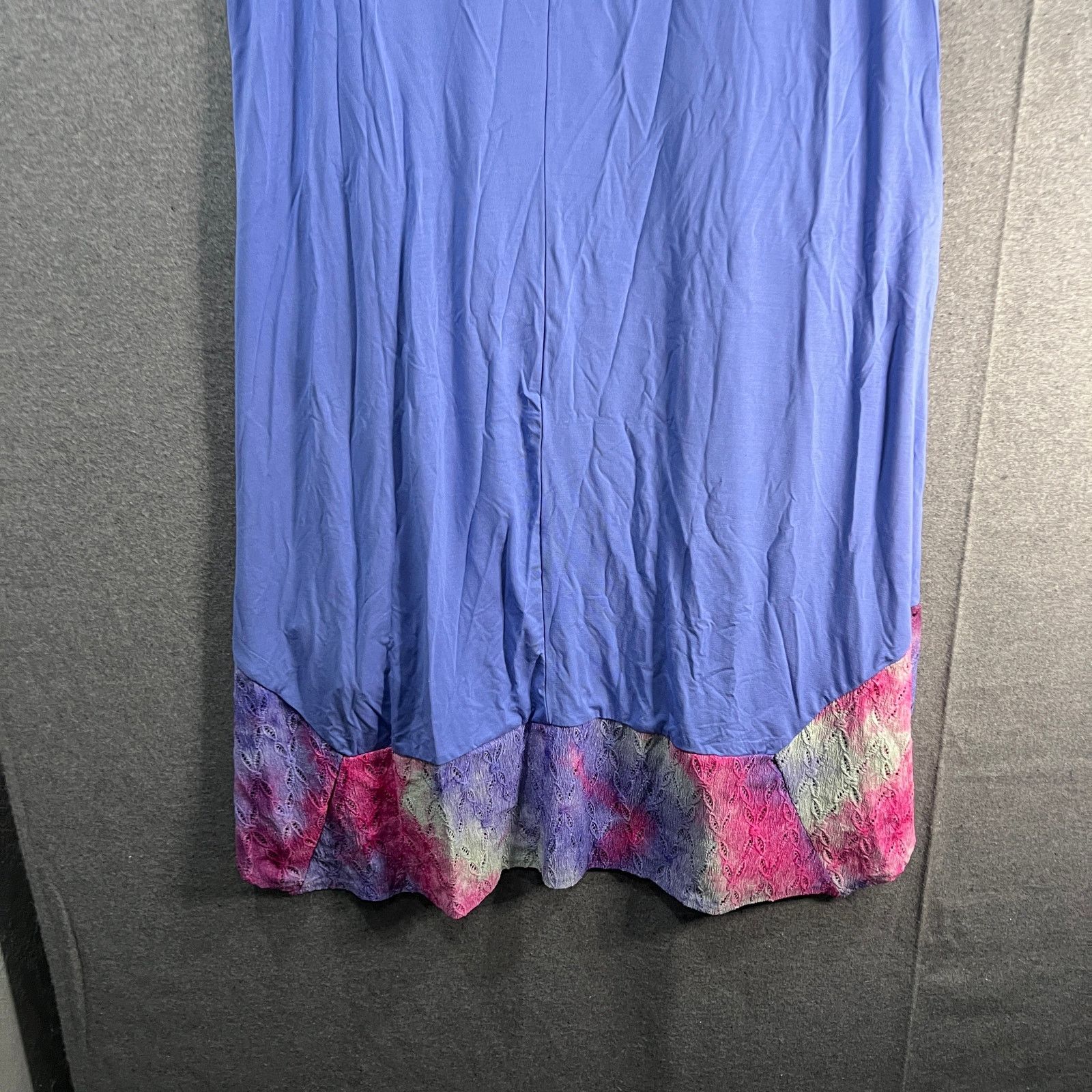 Other LOGO by Lori Goldstein Dress with Tie-Dye Hem Gemstone Size S / US 4 / IT 40 - 10 Thumbnail