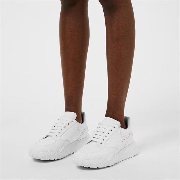 Alexander McQueen o1g2r1mq0824 Oversized Court Trainers in White Size US 9 / IT 39 - 5 Thumbnail