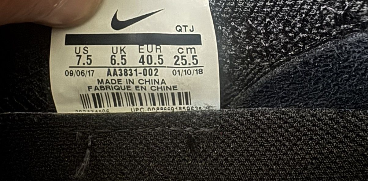 Nike × Off-White Nike Air Vapormax ‘Off-White Black’ Size 7.5M Size US 7.5 / EU 40-41 - 7 Thumbnail