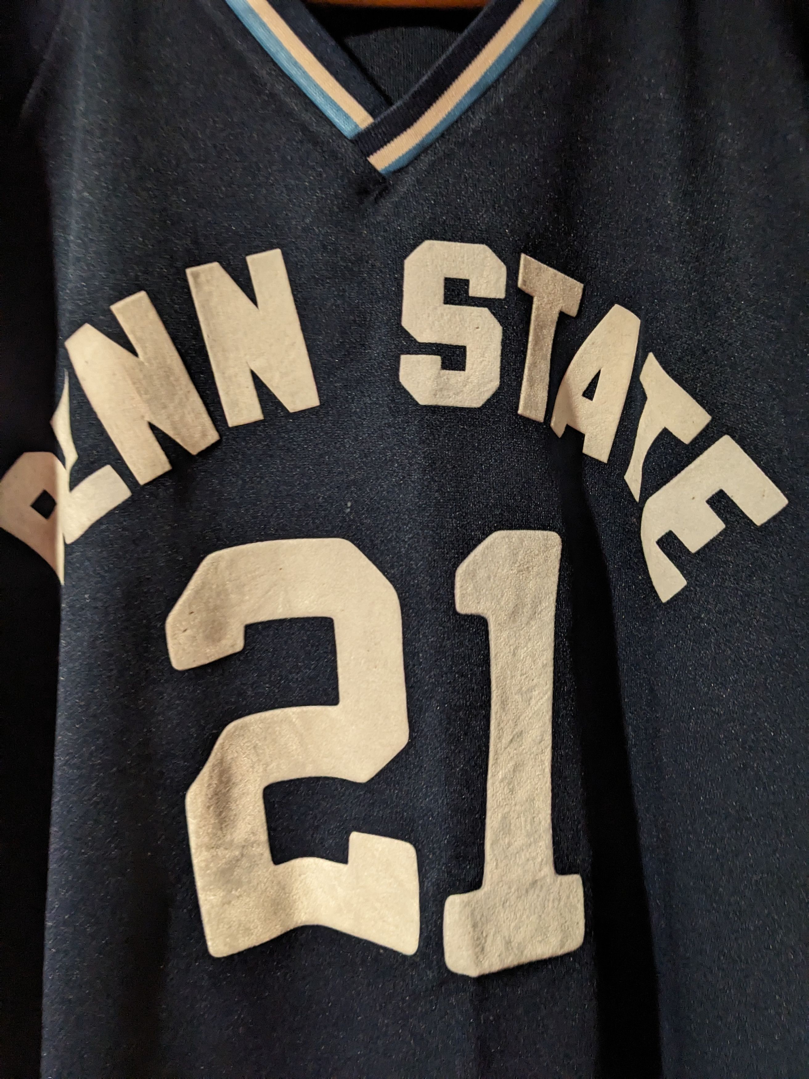 NCAA Vintage 80s Penn State Nittany Lion College Football Jersey Size US XL / EU 56 / 4 - 2 Thumbnail