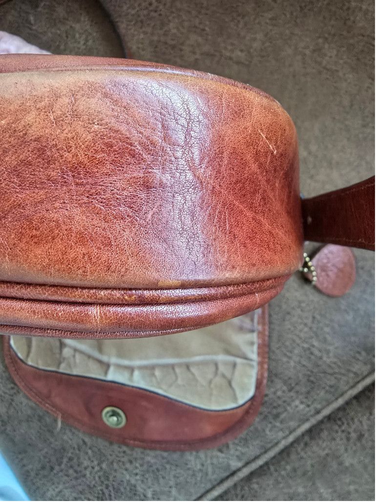 The Unbranded Brand Women's Oroton Brown Leather Crossbody Bag Size ONE SIZE - 6 Thumbnail