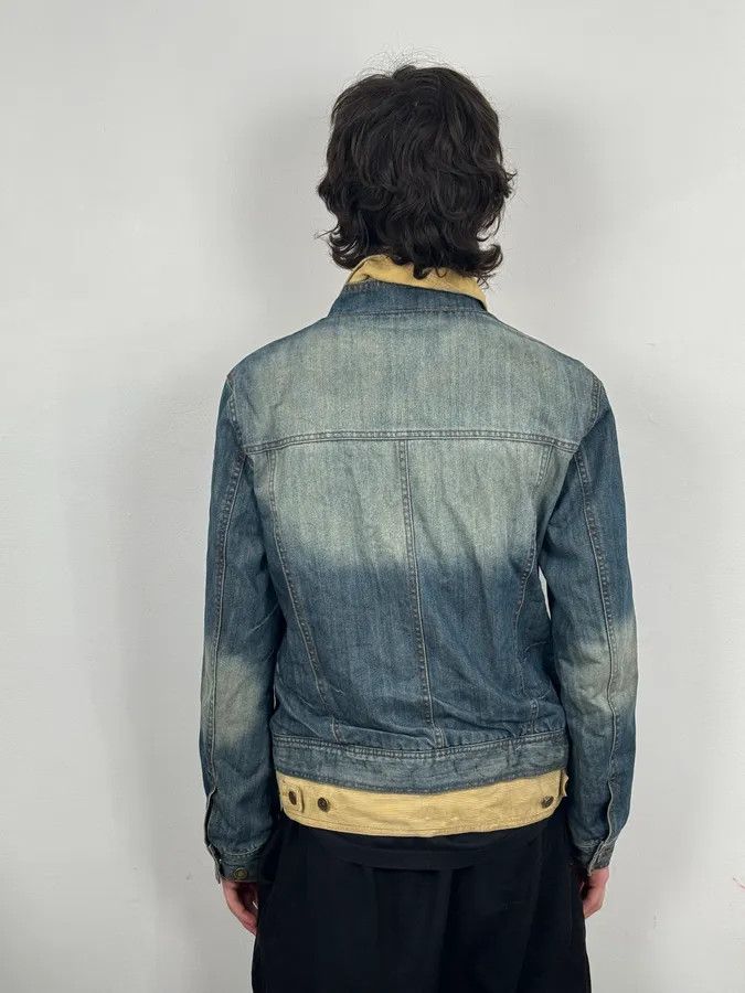 Dolce & Gabbana AW2005 Dolce & Gabbana Layered Blue Denim Jacket Size US M / EU 48-50 / 2 - 3 Thumbnail