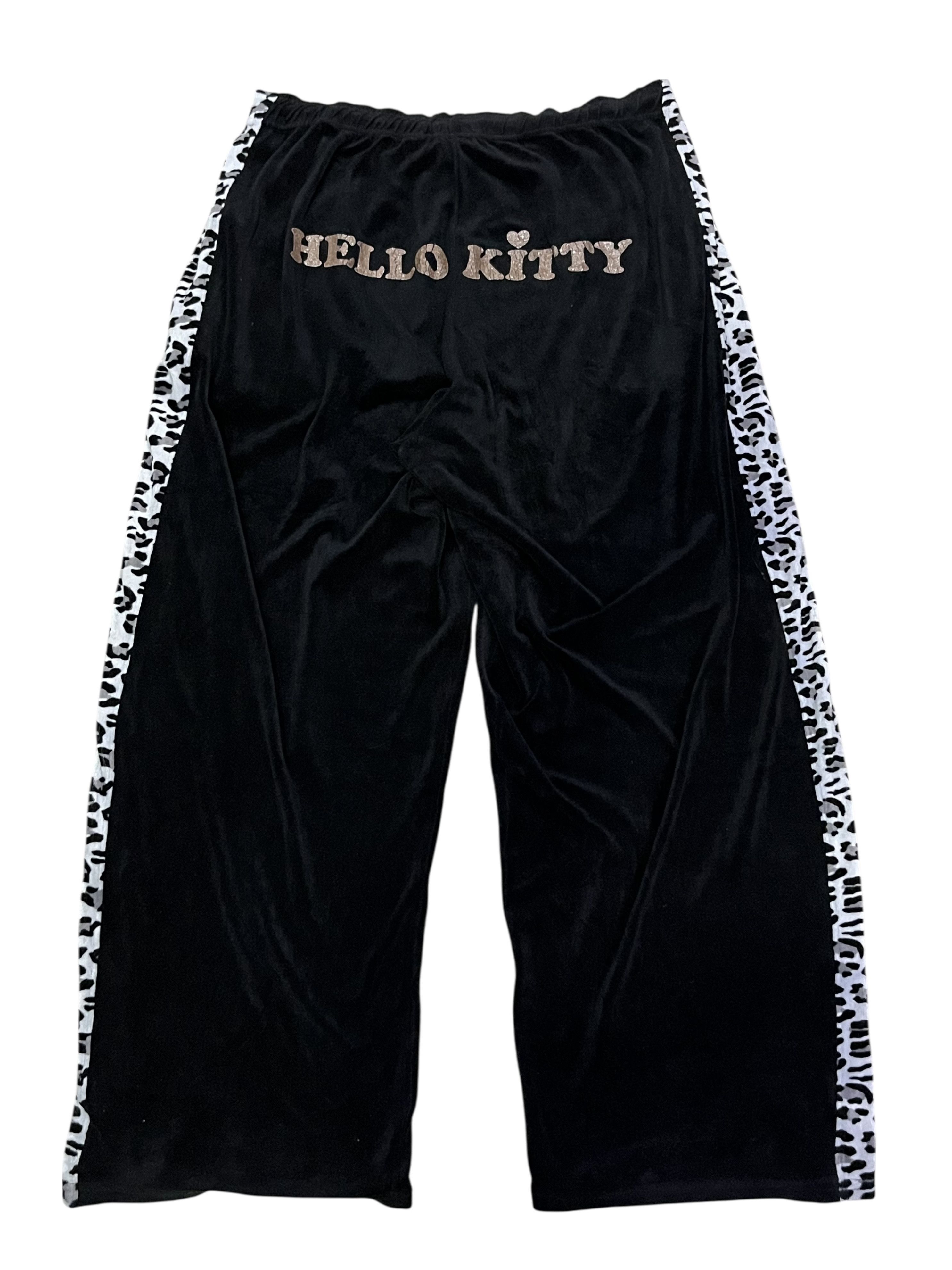 Ne-Net 🔥RARE JAPAN-ONLY HELLO KITTY Velvet Leopard Tracksuit Set Size US L / EU 52-54 / 3 - 12 Thumbnail