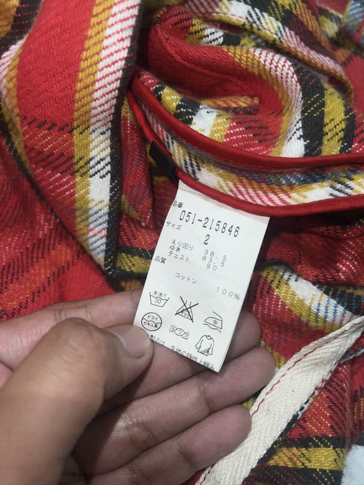 If Six Was Nine 2000s VelVetBlue - Vkeii Style Zip Plaid Flannel Shirt Size US M / EU 48-50 / 2 - 9 Thumbnail