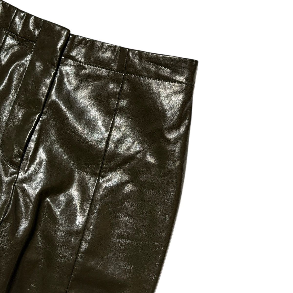 Acne Studios Glossy coated trouser Size 24" / US 00 / IT 34 - 2 Thumbnail