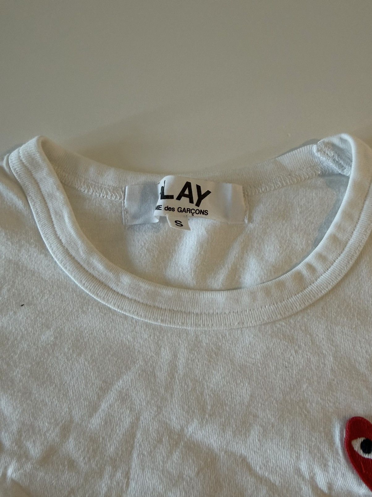 Comme des Garcons PLAY Comme Des Garson Play ❤️ Tee Size S / US 4 / IT 40 - 4 Thumbnail