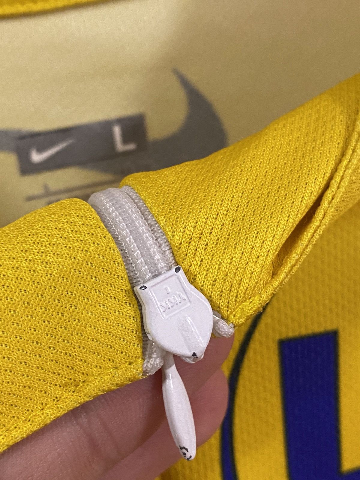 Nike Nike Tour De France 2007 Yellow Cycling Bike Velo Jersey L Size US L / EU 52-54 / 3 - 8 Thumbnail