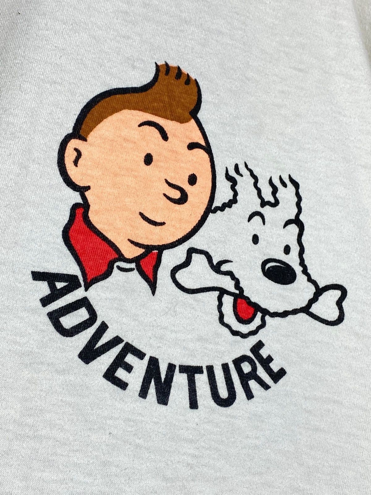 Cartoon Network 🔥 TINTIN CIGARS OF PHARAOH ELEPHANT SAFARI 90s GRAPHIC 🔥 Size US XL / EU 56 / 4 - 8 Thumbnail