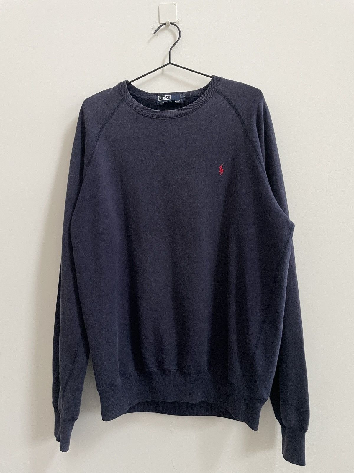 Image of Polo Ralph Lauren Polo By Ralph Laurent Classic Sweatshirt in Blue, Men's (Size Small)