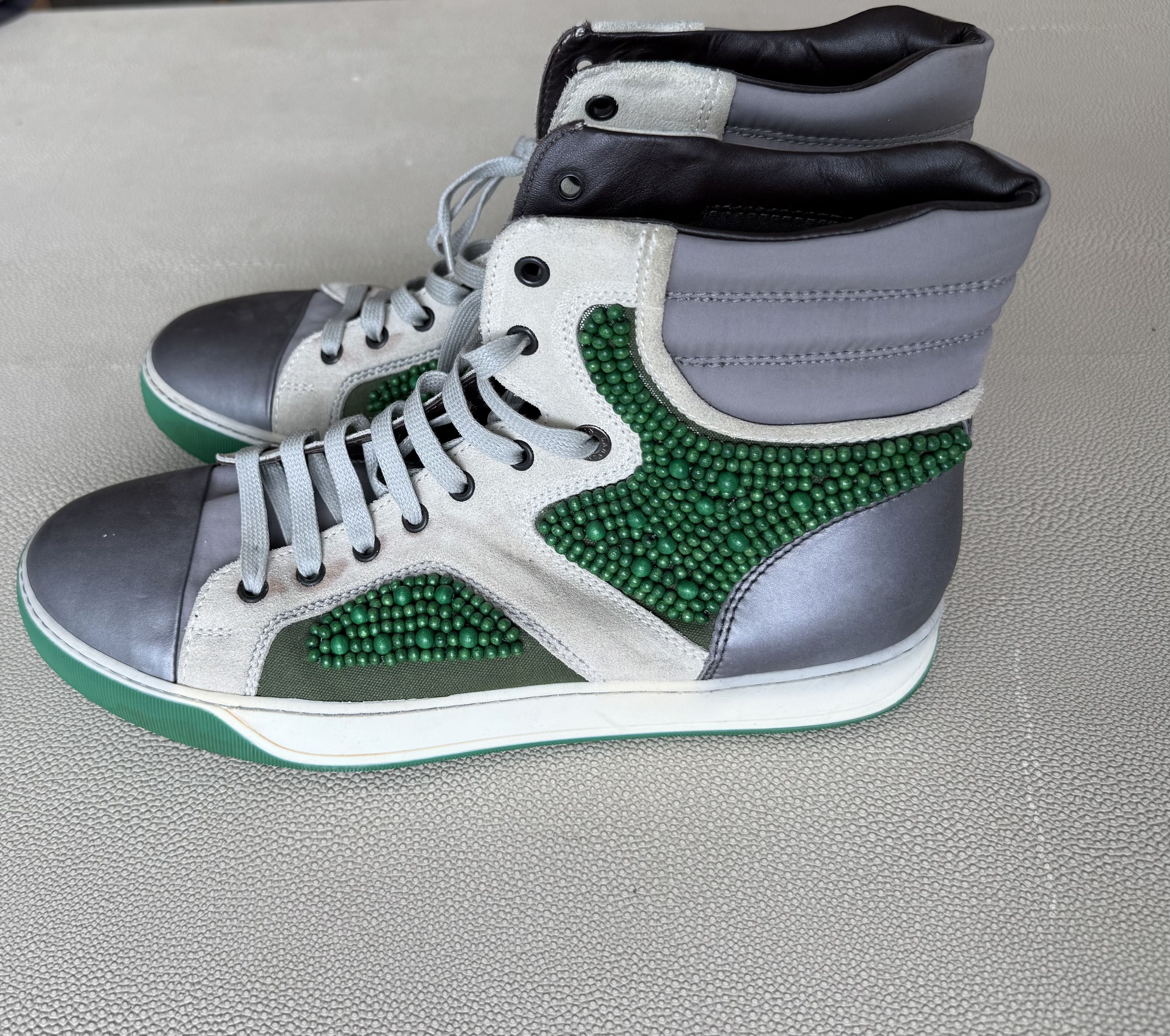 Lanvin Lanvin SS 2009 Pearl Ankle Sneakers Size US 9 / EU 42 - 3 Thumbnail