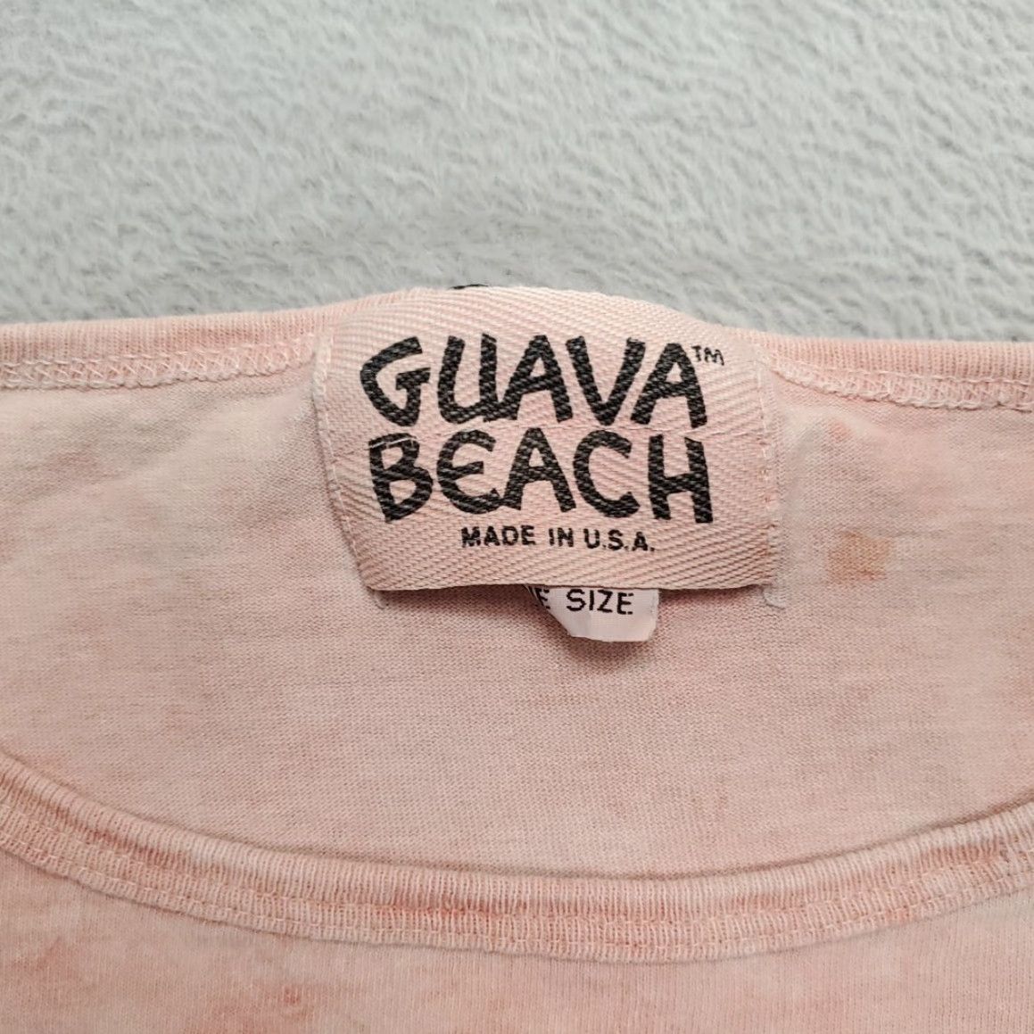 Vintage VINTAGE Hanauma Bay Shirt Mens XL Pink Hawaiian Tropical fish Made in USA Guava Beach T-Shirt Short Sleeve Crew Neck Size US XL / EU 56 / 4 - 5 Thumbnail