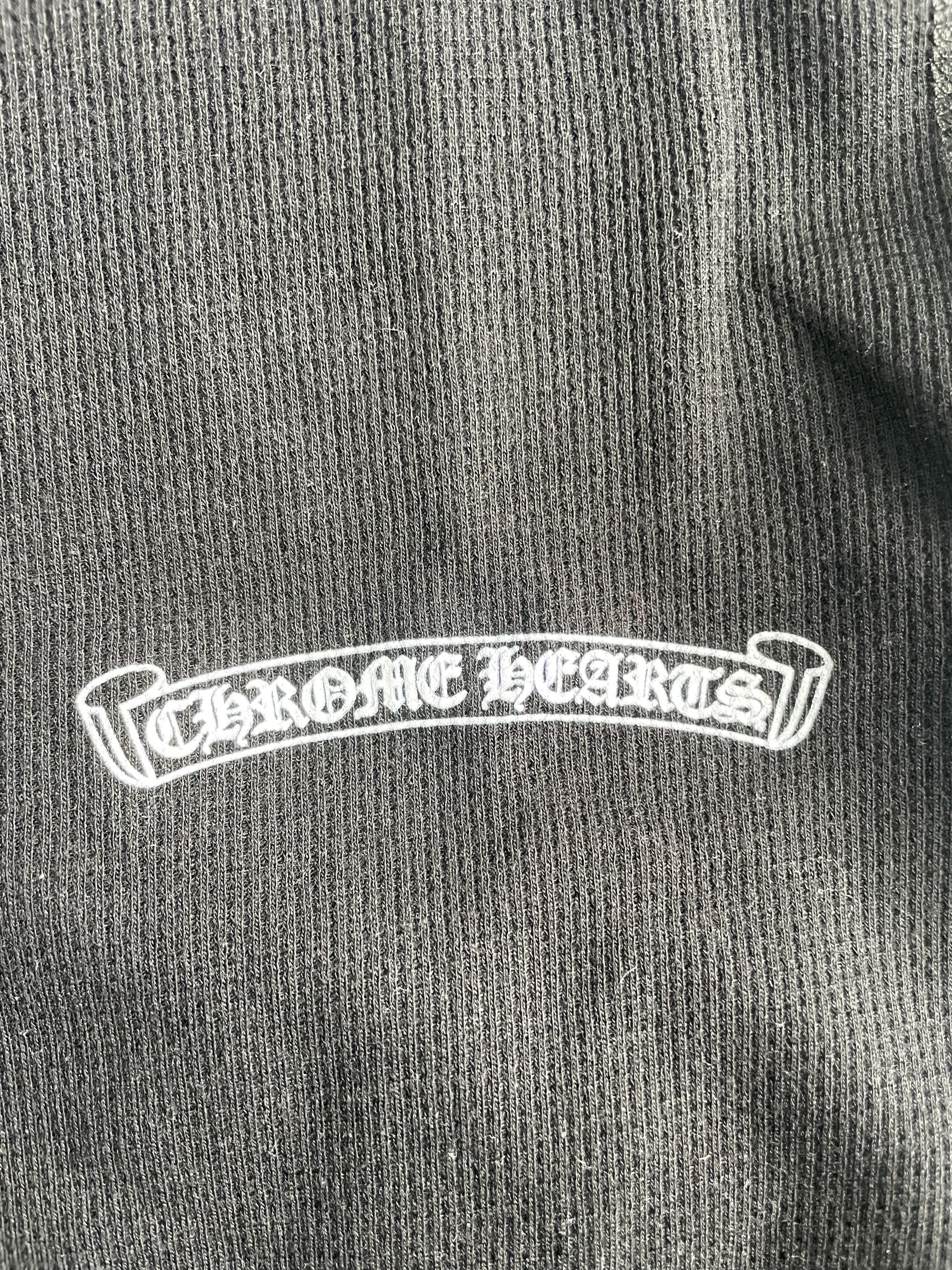 Chrome Hearts Chrome Hearts Scroll Logo Sleeve Waffle Thermal Shirt Size US S / EU 44-46 / 1 - 6 Thumbnail