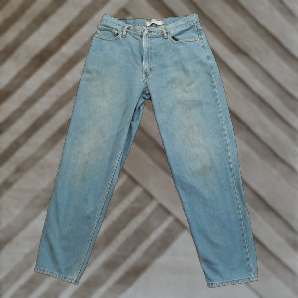 Levi's VINTAGE Levi's 560 Jeans Men 36x34 Blue Distressed Grunge Relaxed Tapered 90s Baggy Denim Casual Size US 36 / EU 52 - 1 Thumbnail