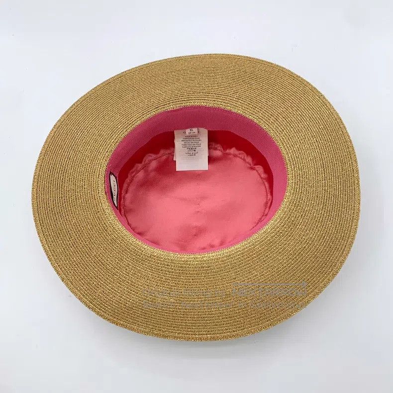 Gucci Gucci SizeXL Golden little bee woven fisherman's hat Size ONE SIZE - 6 Thumbnail