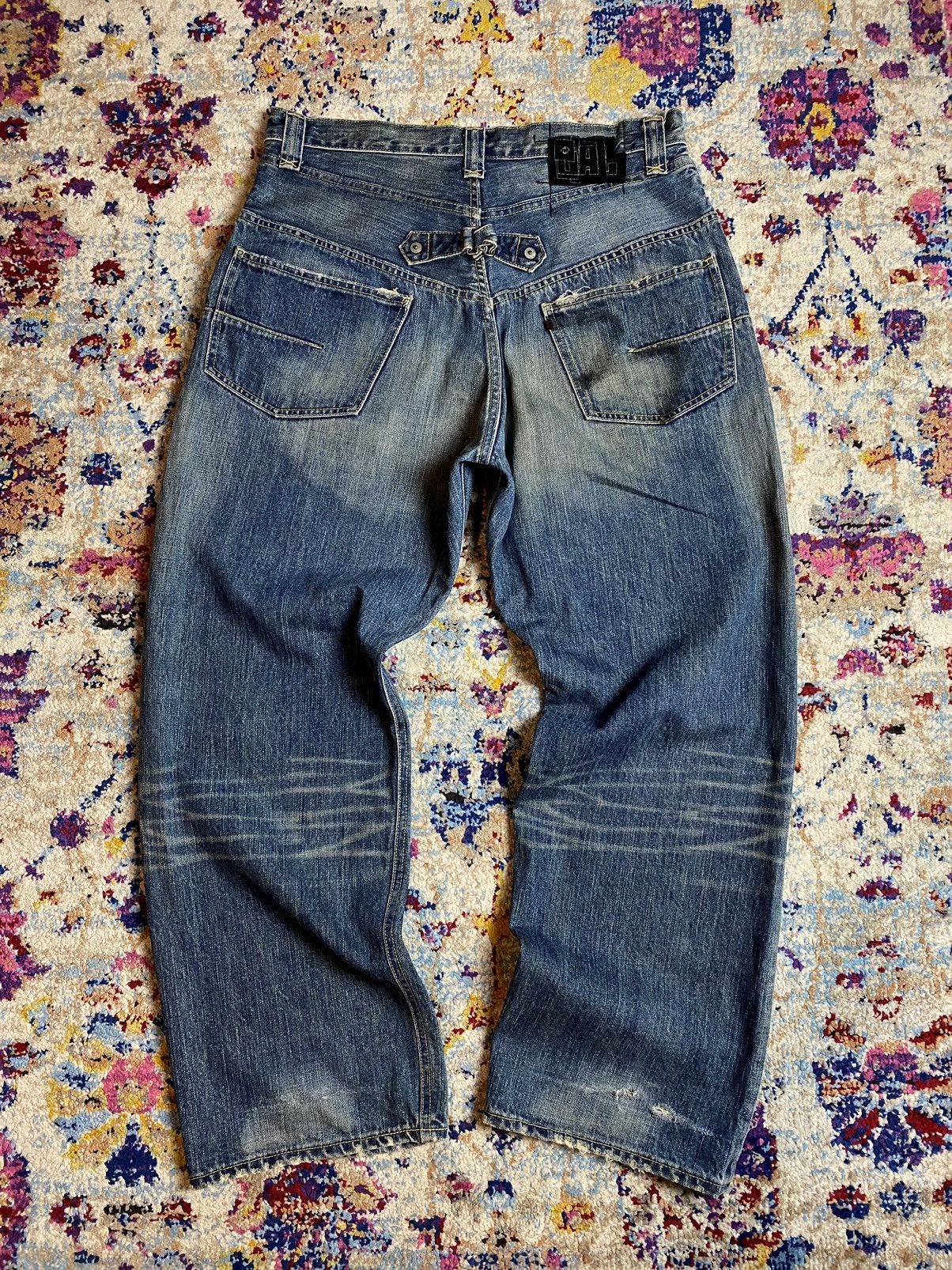 BAL × Japanese Brand × Vintage 90s Vintage BAL Balance Tokyo Japan Selvedge Denim W32 Size US 33 - 2 Thumbnail