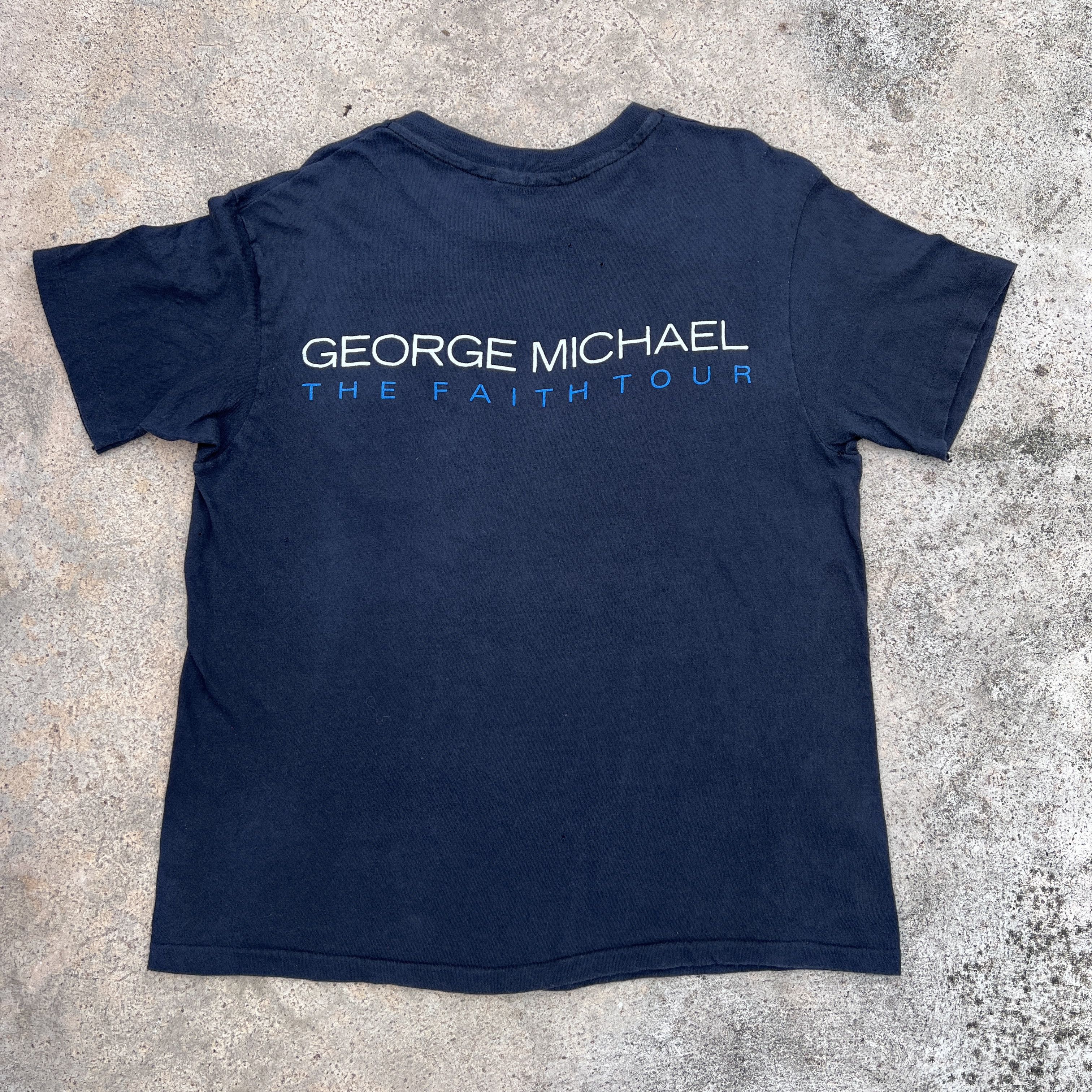 Band Tees × Vintage Vintage 80s George Michael Tour Tee Adam Walsh violent crime Size US L / EU 52-54 / 3 - 2 Thumbnail