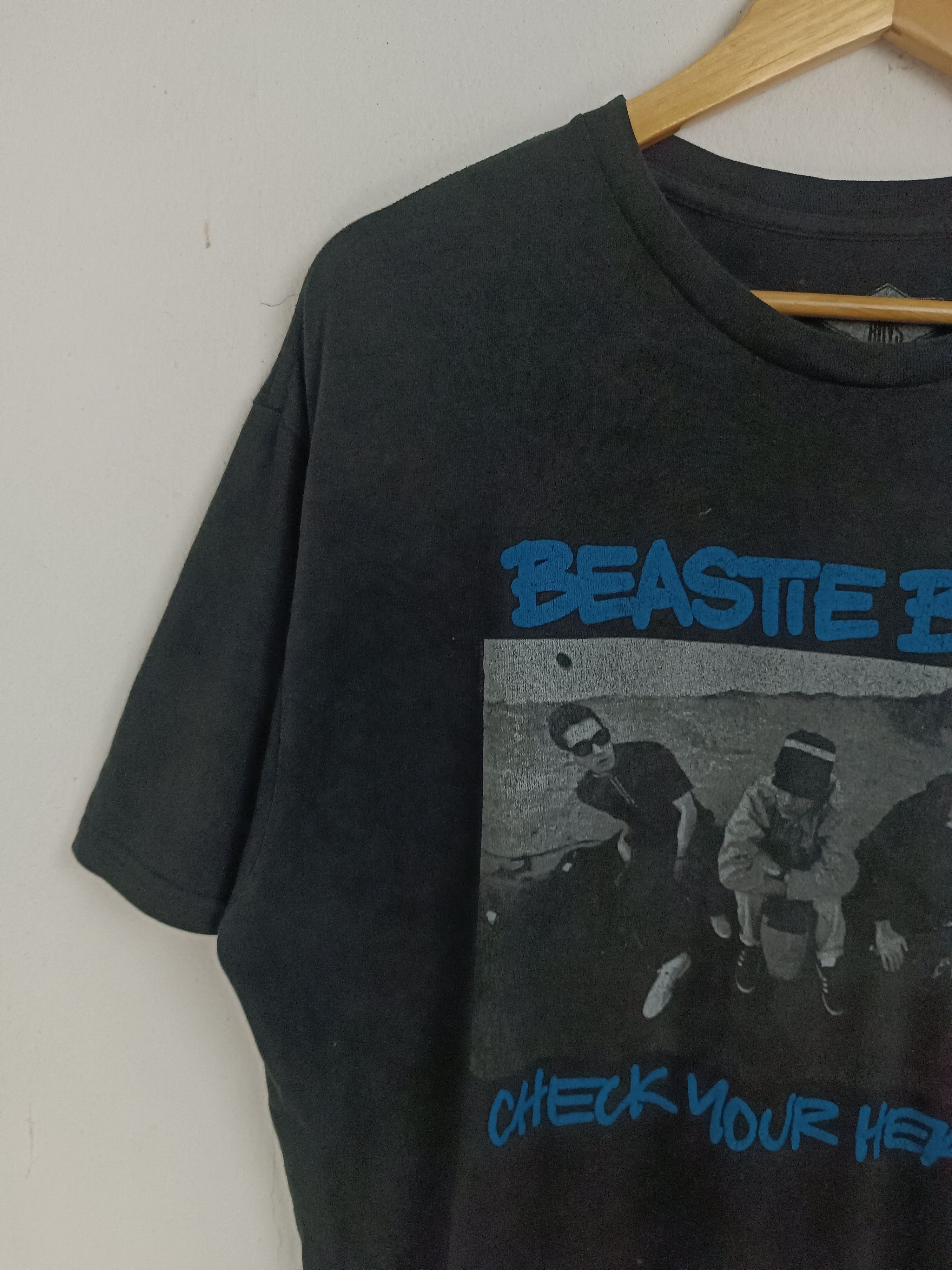 Rap Tees THRASHED FADED VINTAGE BEASTIE BOYS CHECK YOUR HEAD PUNK Size US XL / EU 56 / 4 - 5 Thumbnail