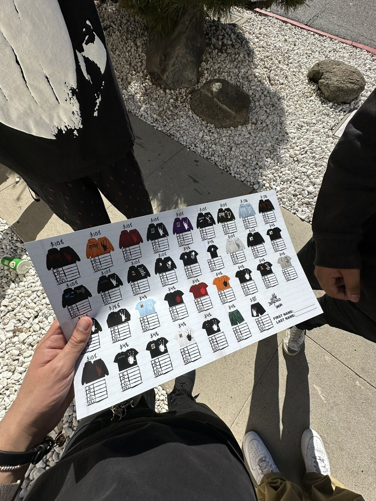 Revenge XXXTENTACION x REVENGE "YUNG BRATZ KILL TEE - BLACK" Size US L / EU 52-54 / 3 - 8 Thumbnail