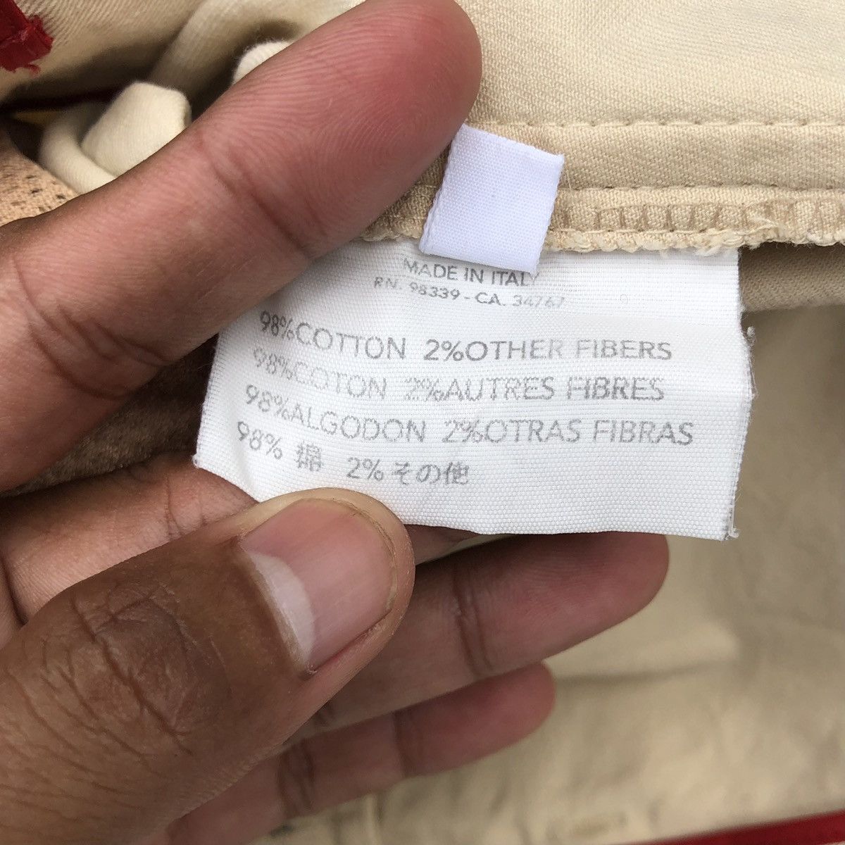 Other Vintage Prada Casual Cotton Pants Size US 34 / EU 50 - 19 Thumbnail