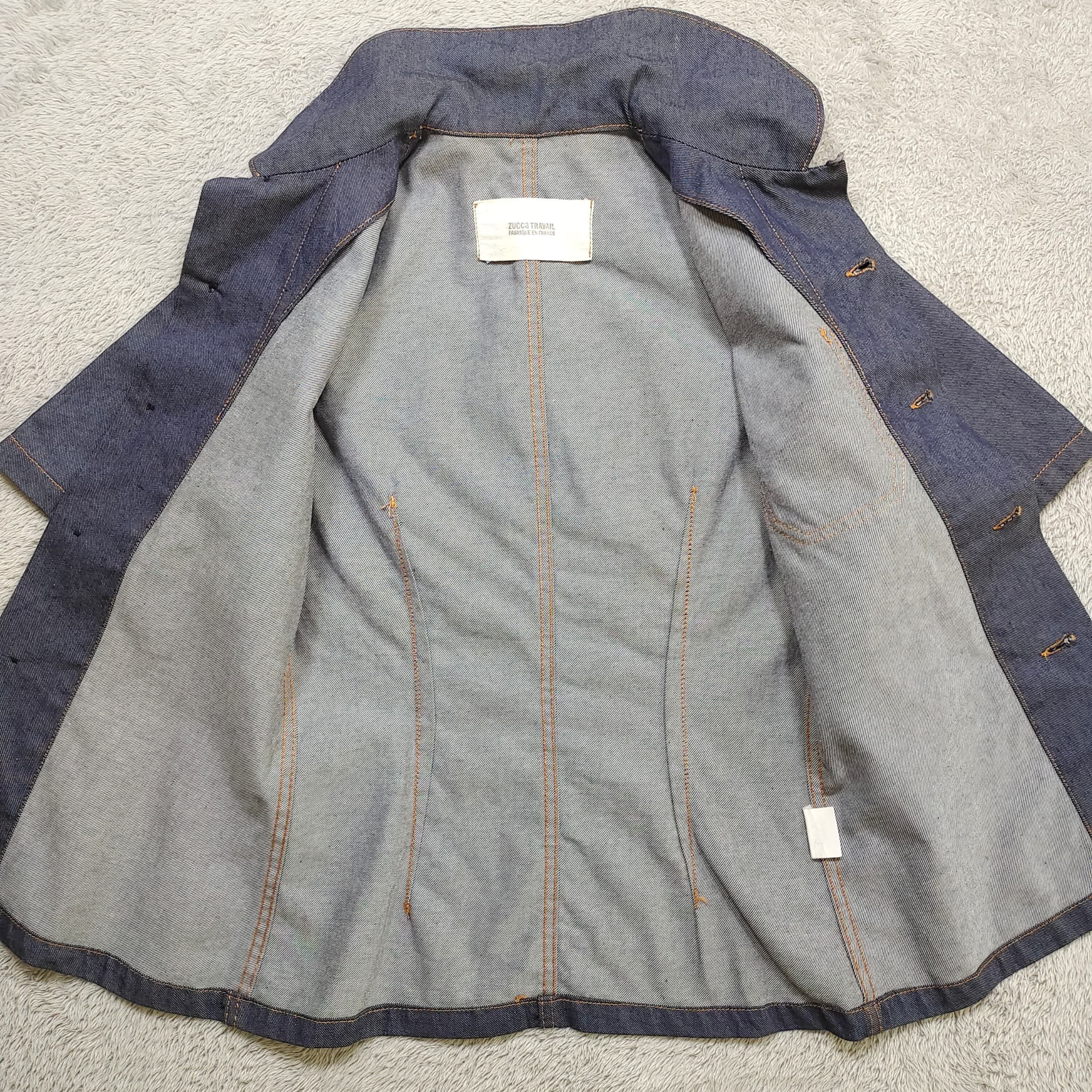 CABANE de ZUCCa ZUCCA Travail Denim Short Sleeve Shirt button up, man/women Size XS / US 0-2 / IT 36-38 - 10 Thumbnail