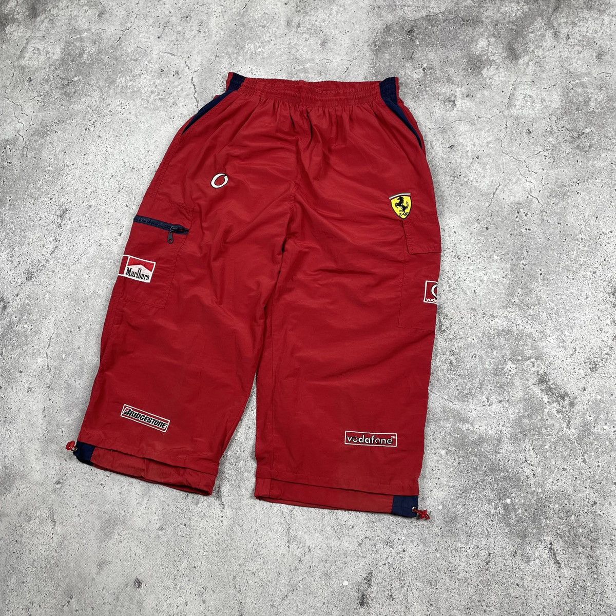 Ferrari × Marlboro × Vintage Vintage Ferrari Marlboro Racing Shorts Pants Size US 32 / EU 48 - 2 Thumbnail