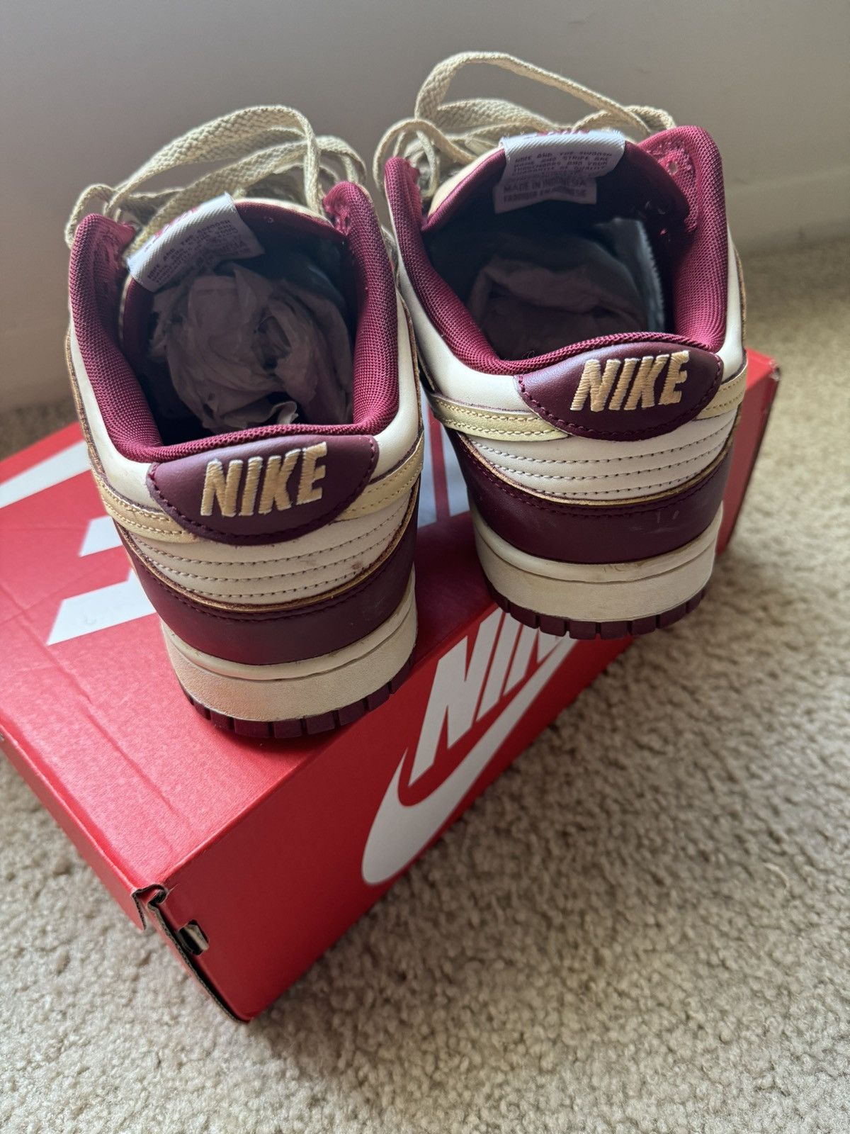 Nike × Vintage Nike Dunk Low Kobe Lower Merion 33 Custom Size US 9 / EU 42 - 3 Thumbnail